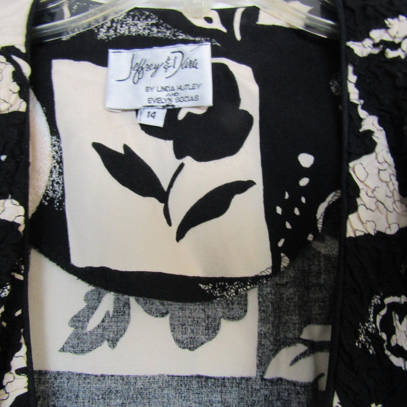 Vtg Jeffrey & Dara Jumpsuit and Jacket by Linda Hutley Size 14