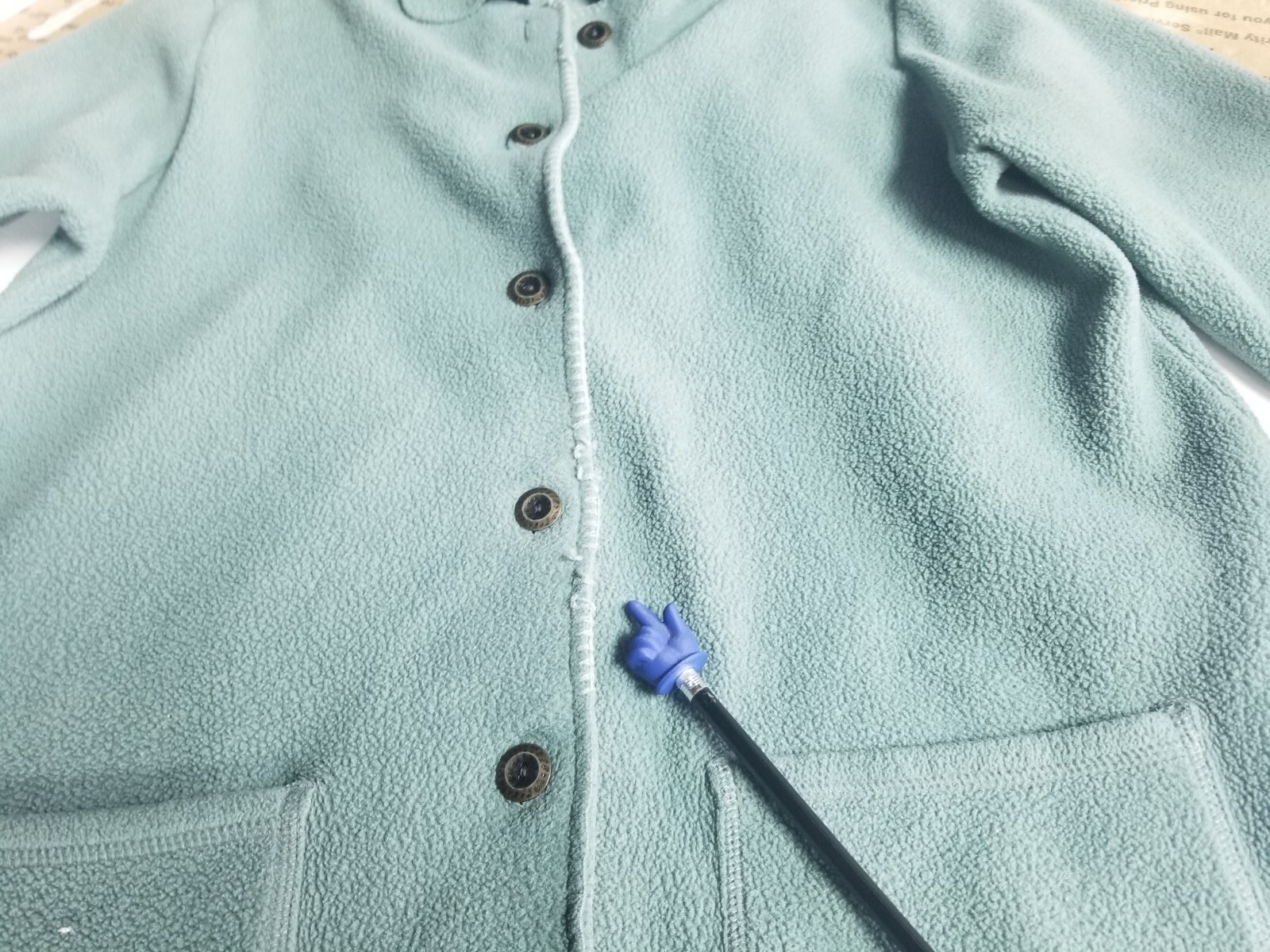 L.L. bean vintage 90s button down Green cardigan Sweater Women&rsquo;s Made In Macau