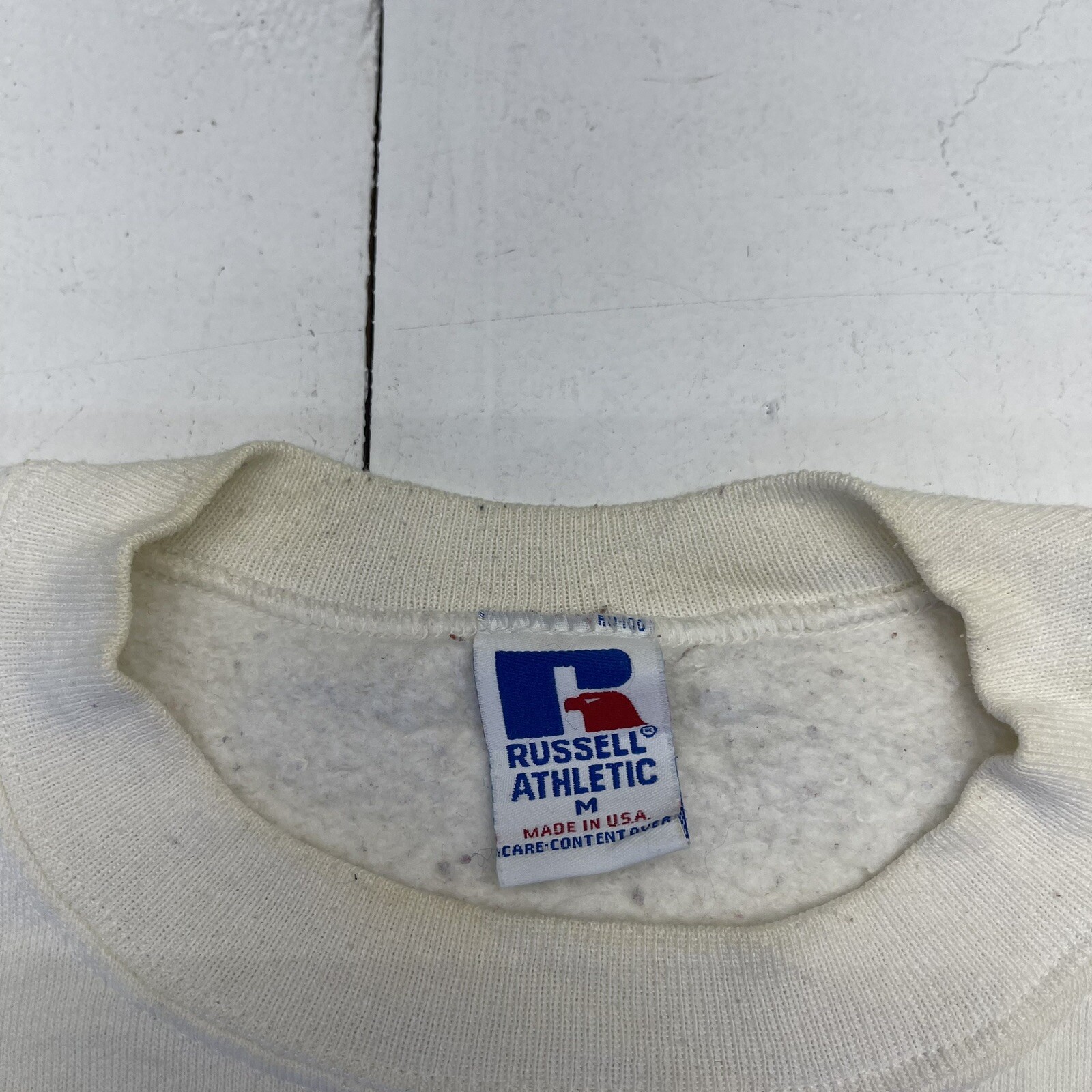 Vintage Russell Athletic White Northwestern Pullover Sweatshirt Women’s Size M