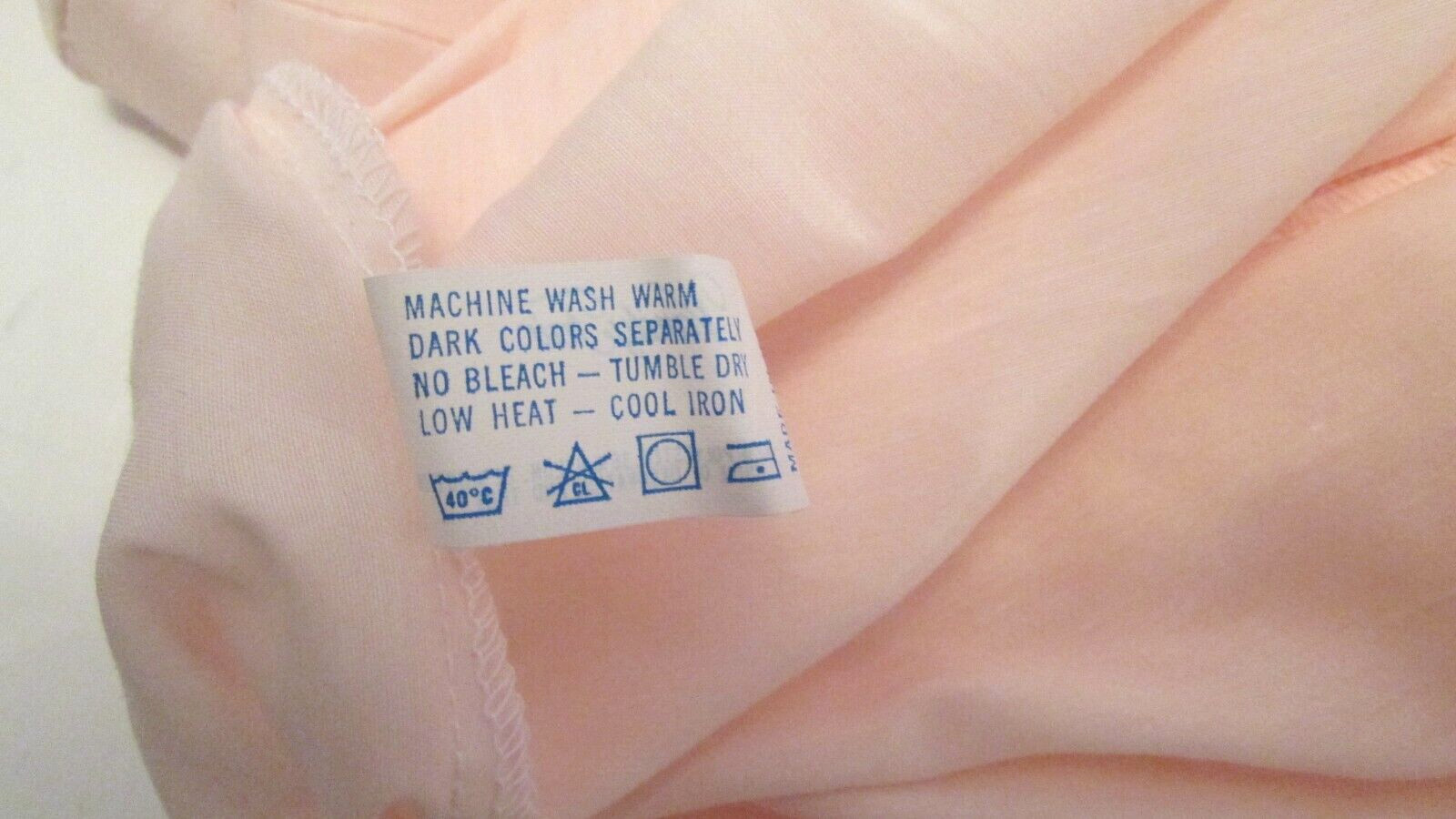 Vanity Fair Polyester/Nylon/Cotton Soft Blend Embroidered Nightgown 1X USA made