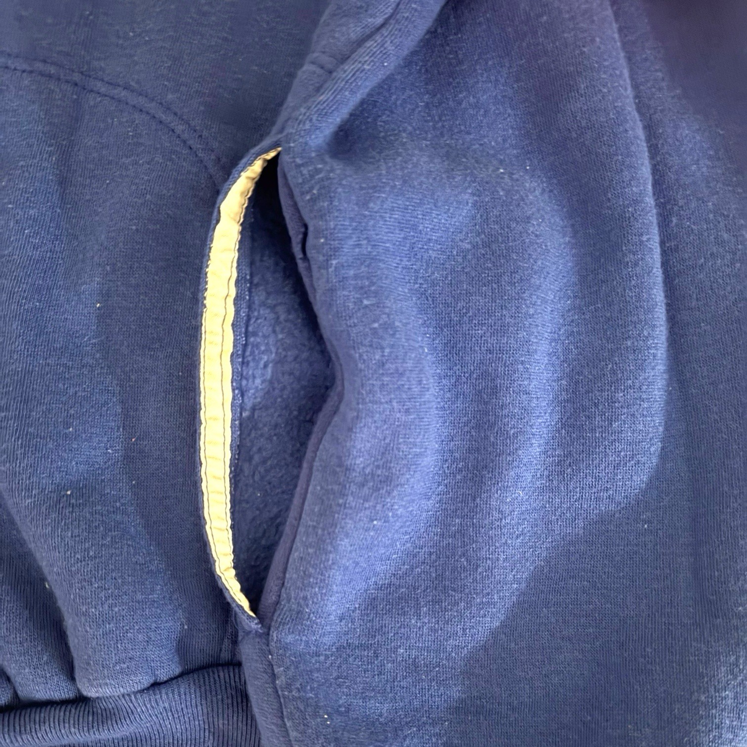 Vintage Trend Basics Color Block Crewneck Sweatshirt 80/90s Retro SZ L Blue Pink