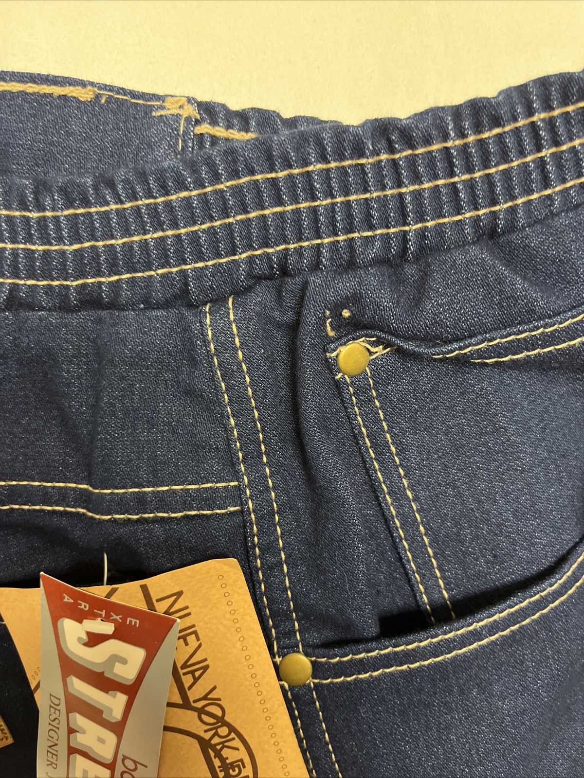 VTG Deadstock 70s 80s denim bonjour jeans women&rsquo;s 40 X 24 NWT *See Description