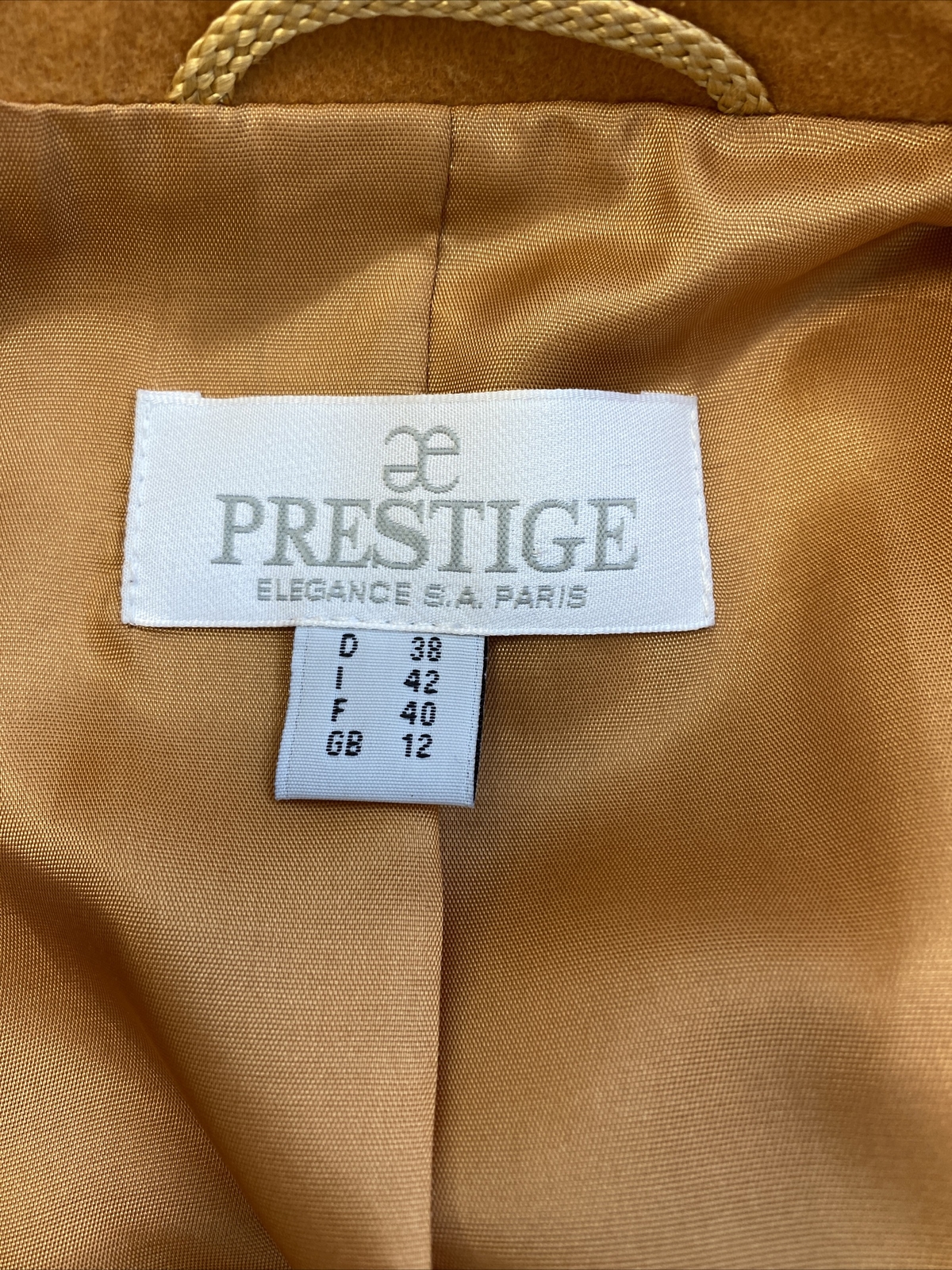 PRESTIGE JACKET VINTAGE JACKET WOMEN WOMEN COAT JHD78