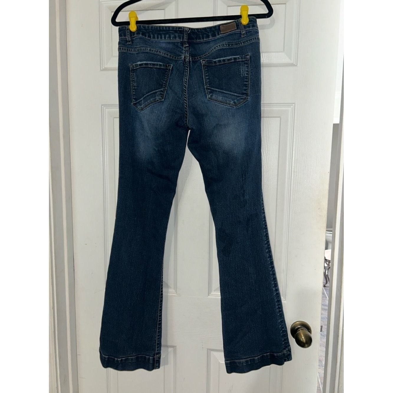 Dear John Backstage Flare Jeans Dark Wash Mid Rise Bootcut Size 29 Y2K Retro