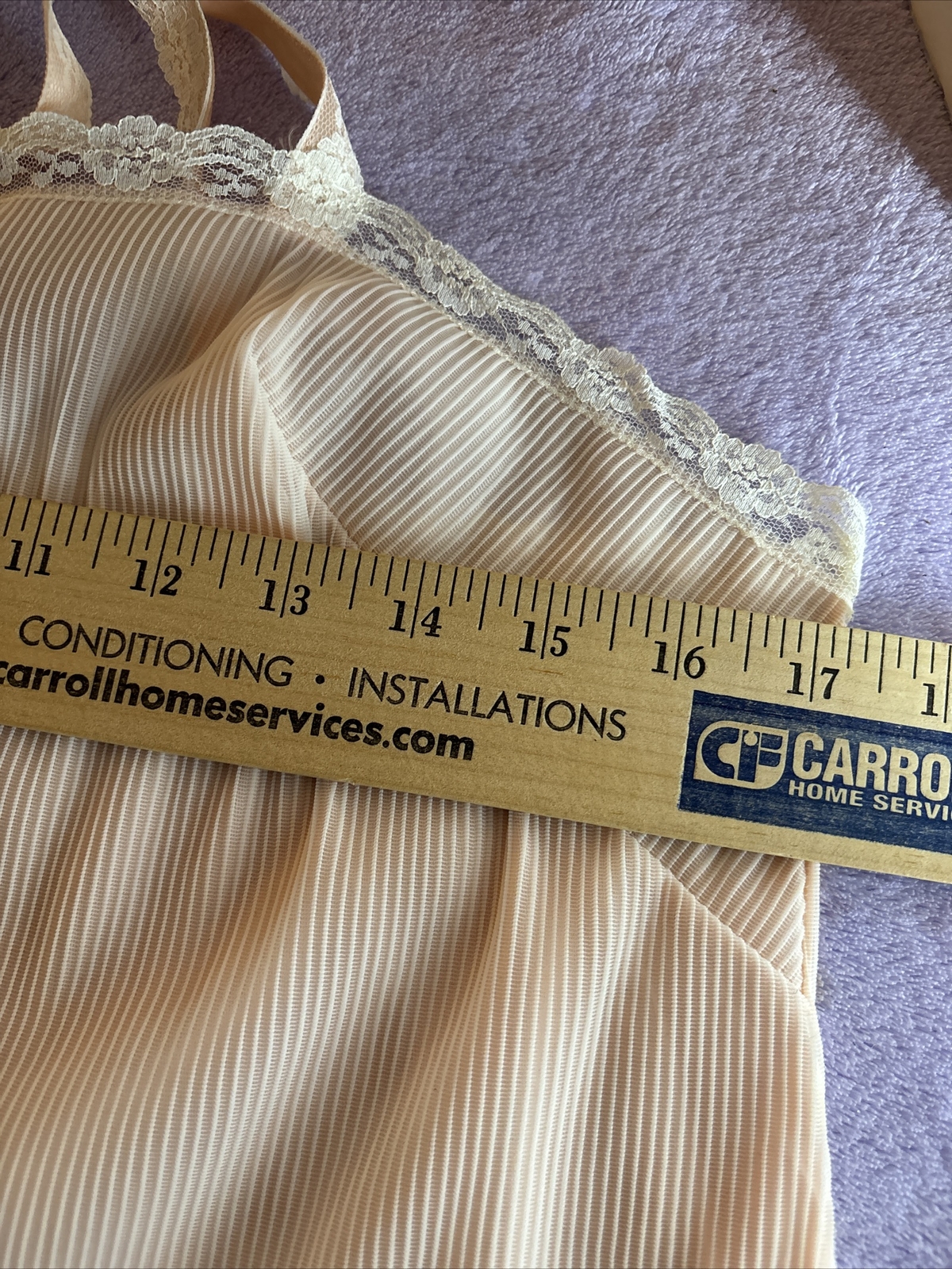 Vintage Van Raalte Gown Robe Set Double Chiffon Lace Medium Babydoll Peignoir