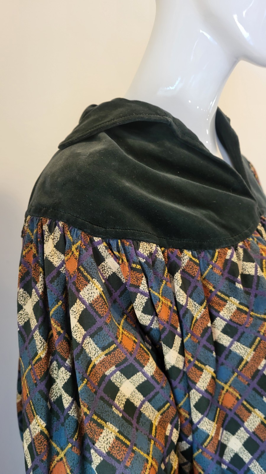 RARE Yves Saint Laurent Rive Gauche 80s Dress (Runway Photo)