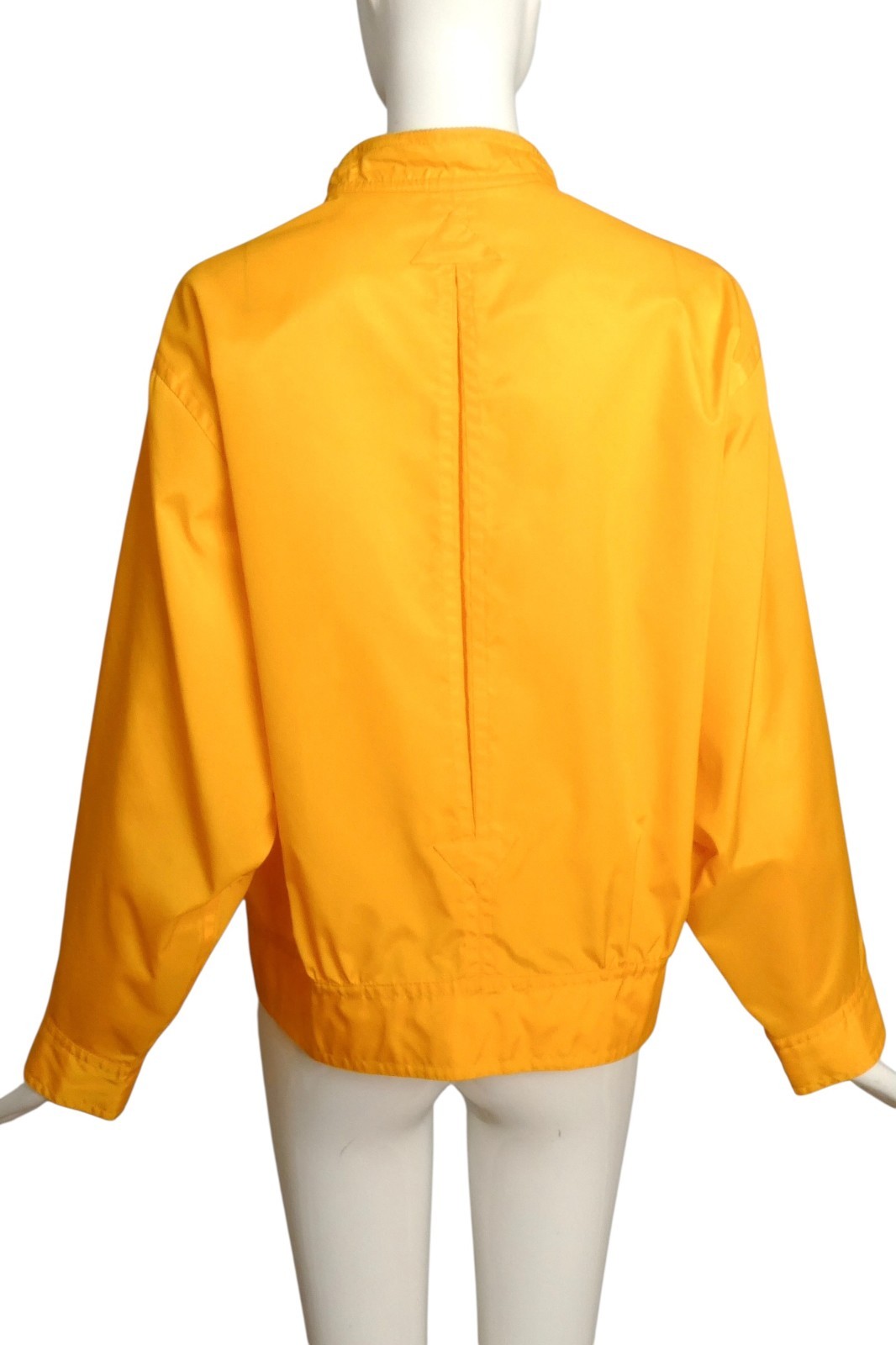 PIERRE CARDIN- 1998 Yelllow Rip Stop Jacket, Size 8