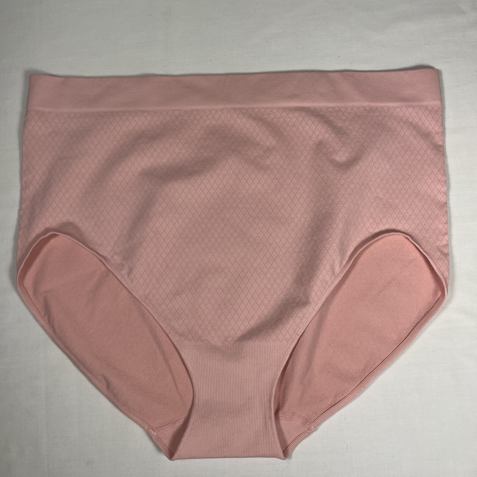 NWOT Two Pair Breezies Plus Size Pink and Beige Stretch Panties. Size 2X