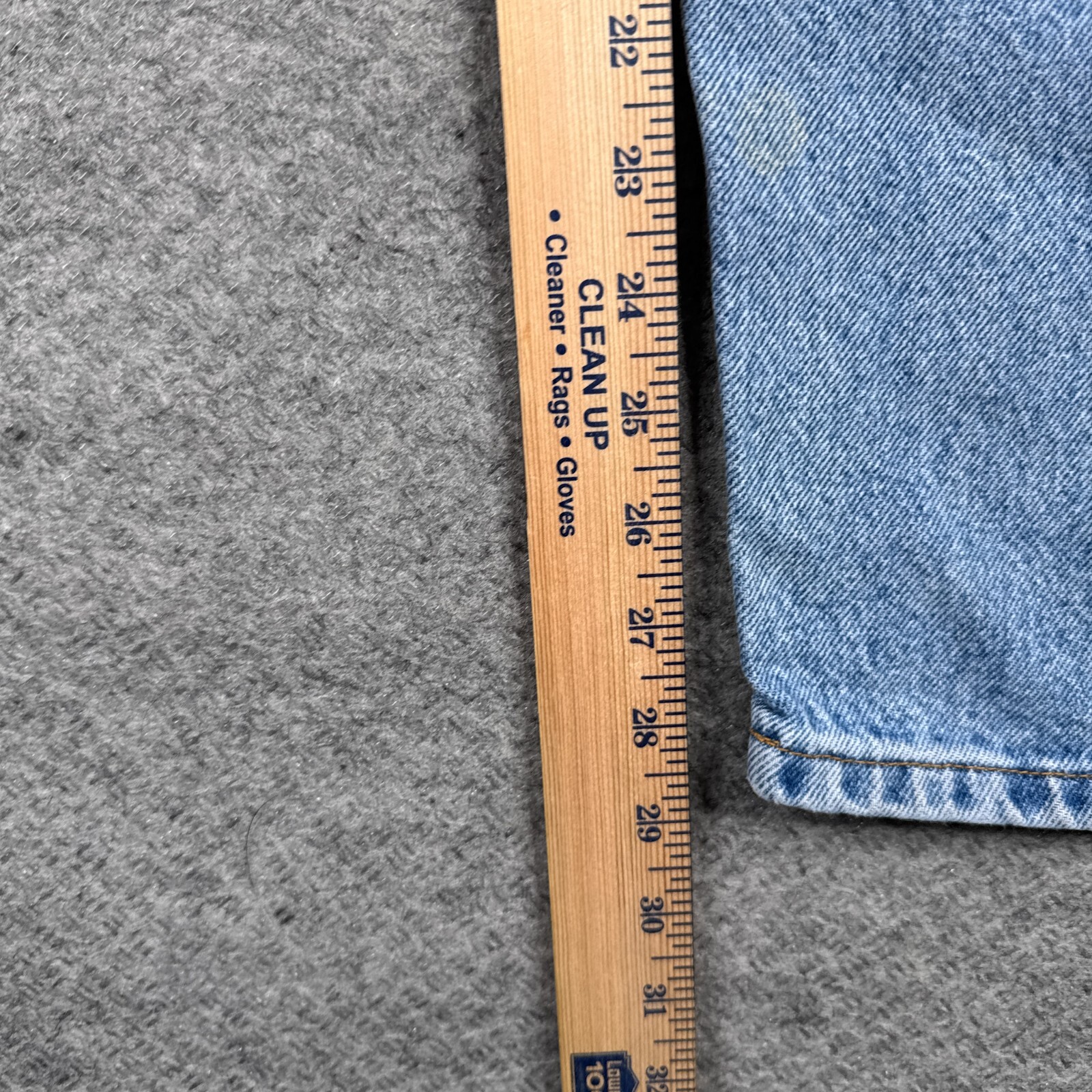 Vintage Levis 550 Jeans Womens 13M (31×28.5) Blue Made in USA Taper Relaxed
