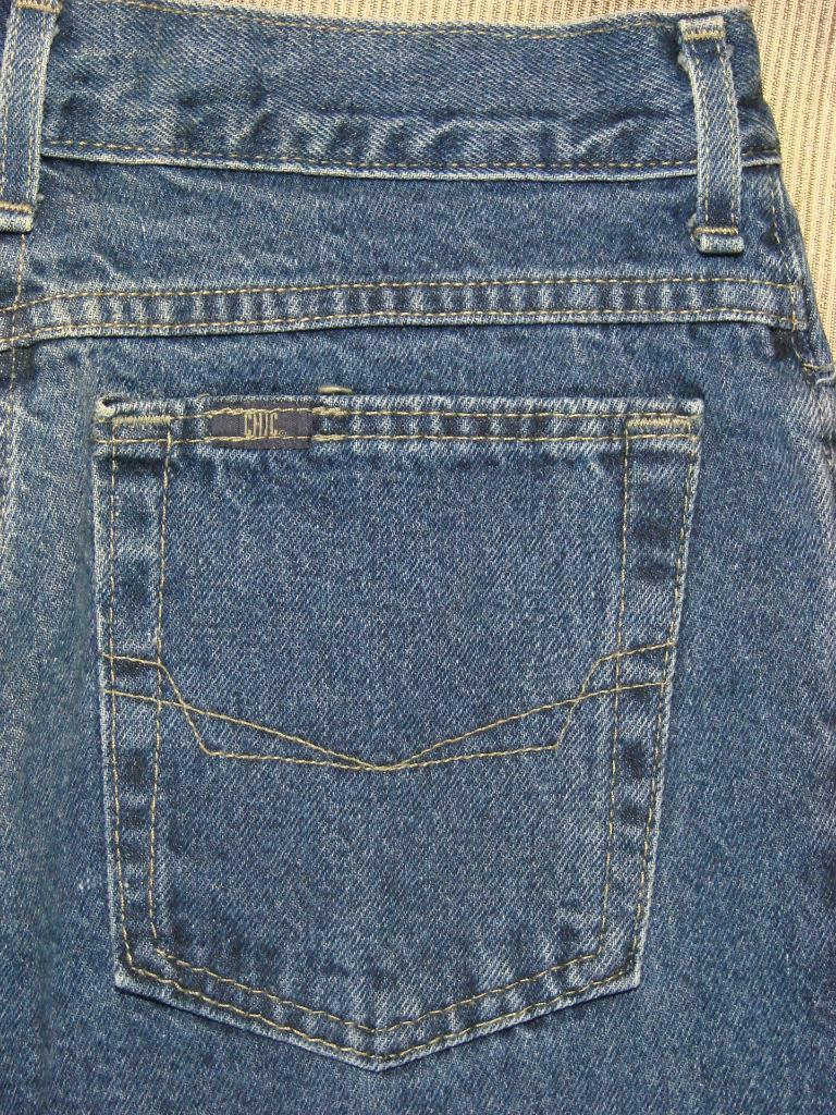 NWOT 80&rsquo;s VTG Chic Jeans High Waist peg leg 11 Tall 28 waist x 33 inseam Slim