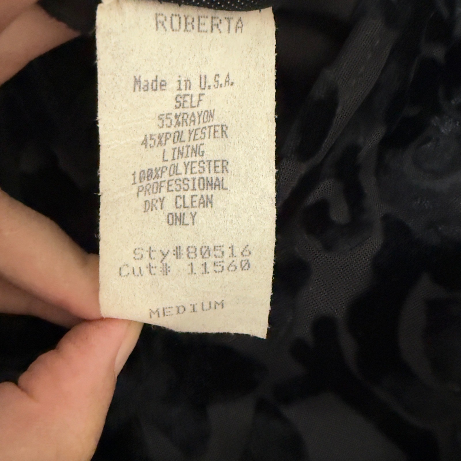 Vintage Black Burnout Velvet Floral Dress 90s Y2K Medium Whimsigoth Romantic