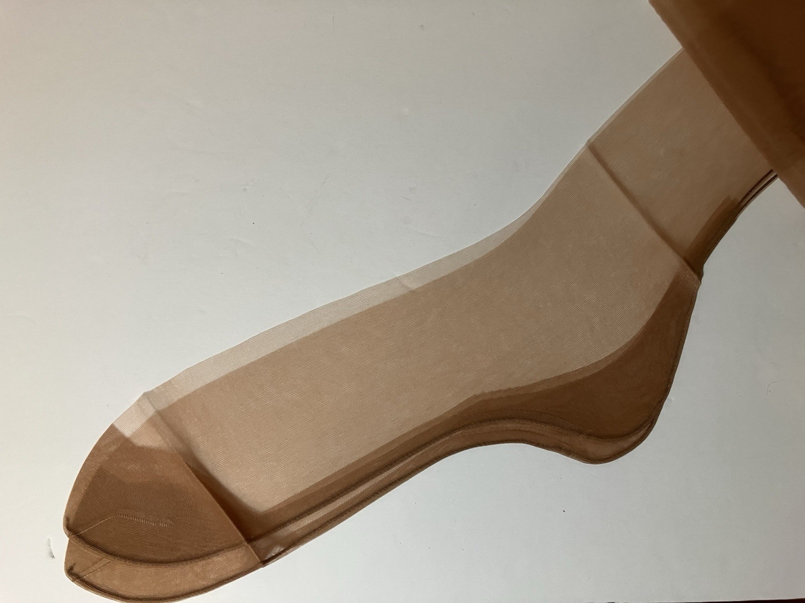Vintage 11 X 34 Seamed Stocking Flat Knit Full Fashion 15 Denier 51G 1st Quality