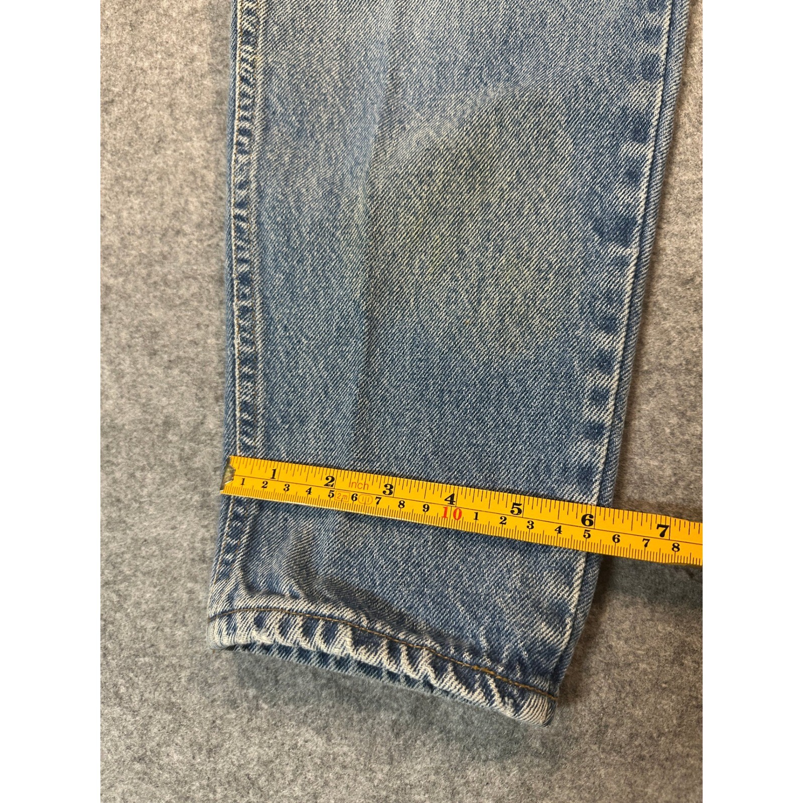 Gitano P.S. Gitano High Waisted Jeans 10 Medium Wash Tapered Leg Cotton Denim