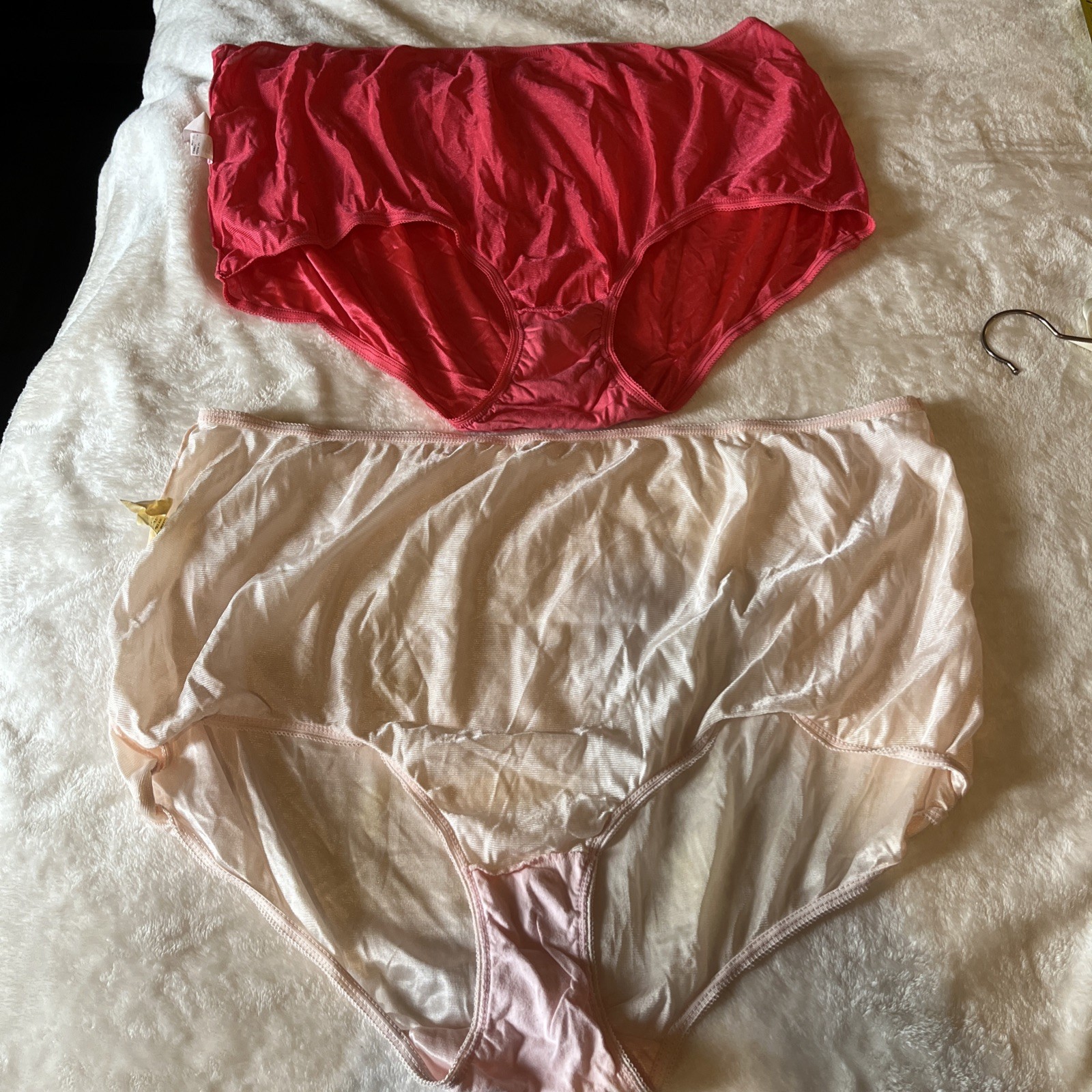 Lasting Comfort 100% Nylon (2) Pair Pink60s Era Sz54-56
