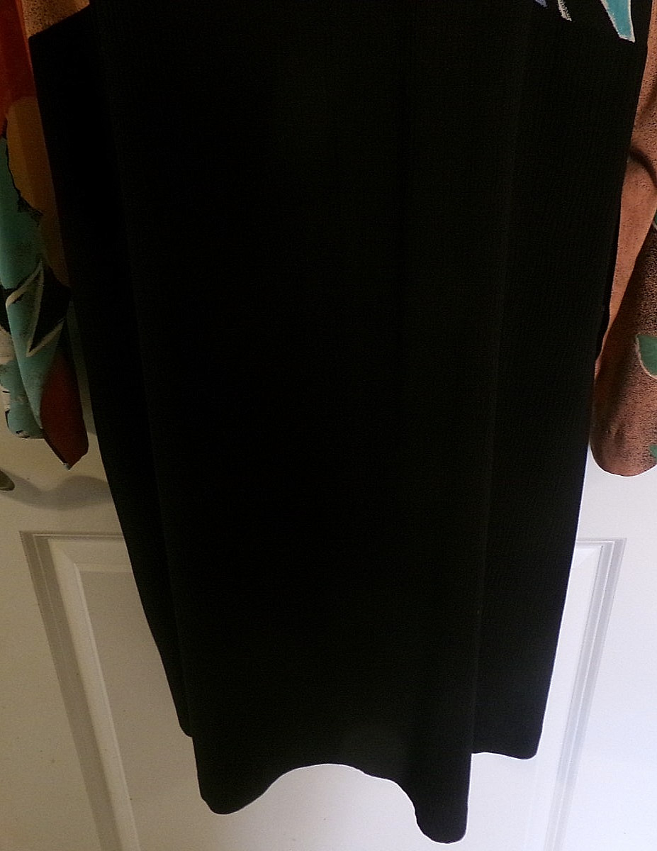 VINTAGE SHARON ANTHONY WOMAN RAYON DRESS/ORIENTAL – See Description for Size