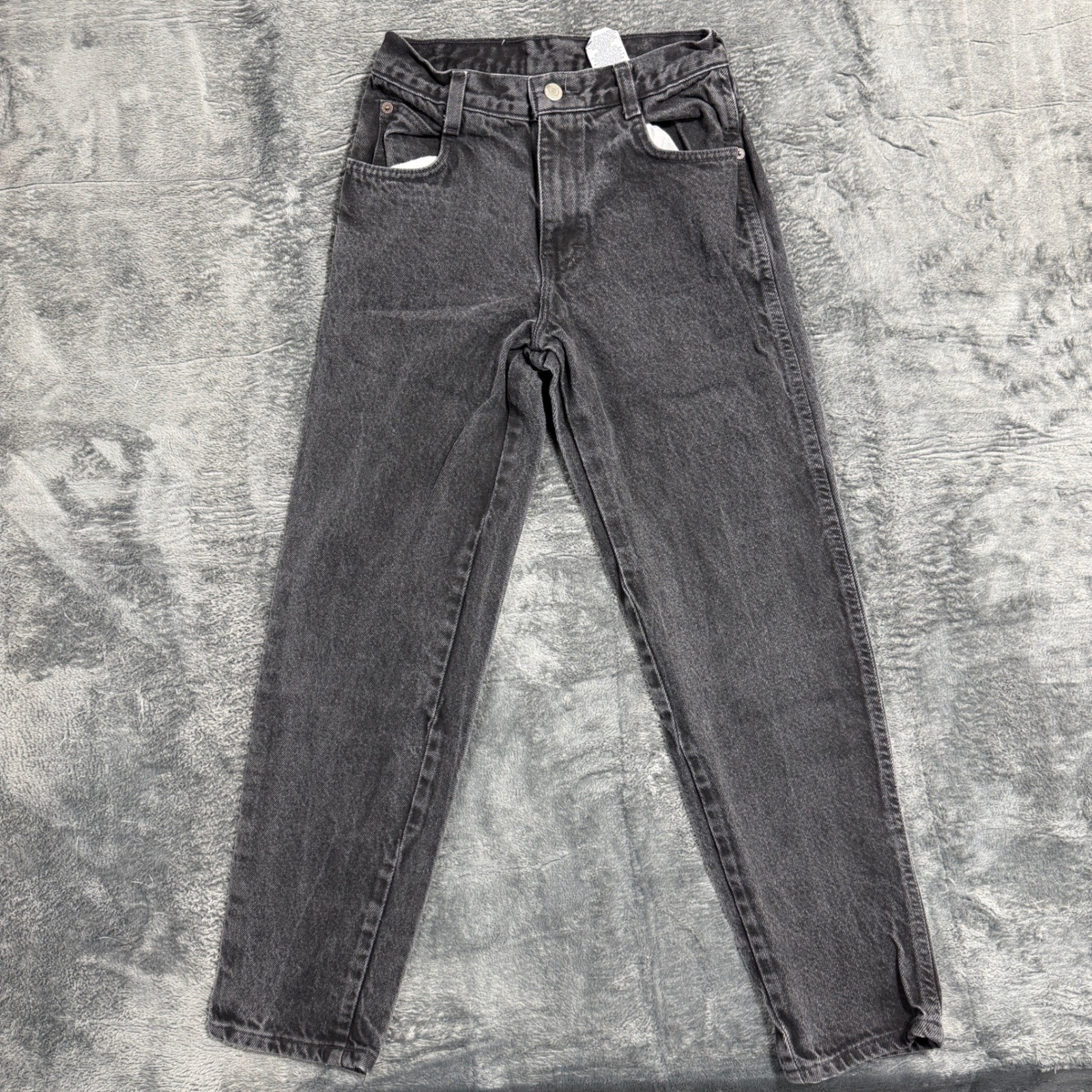 Gitano Jeans Women 10 Regular Black Vintage High Waisted Tapered Mom Denim