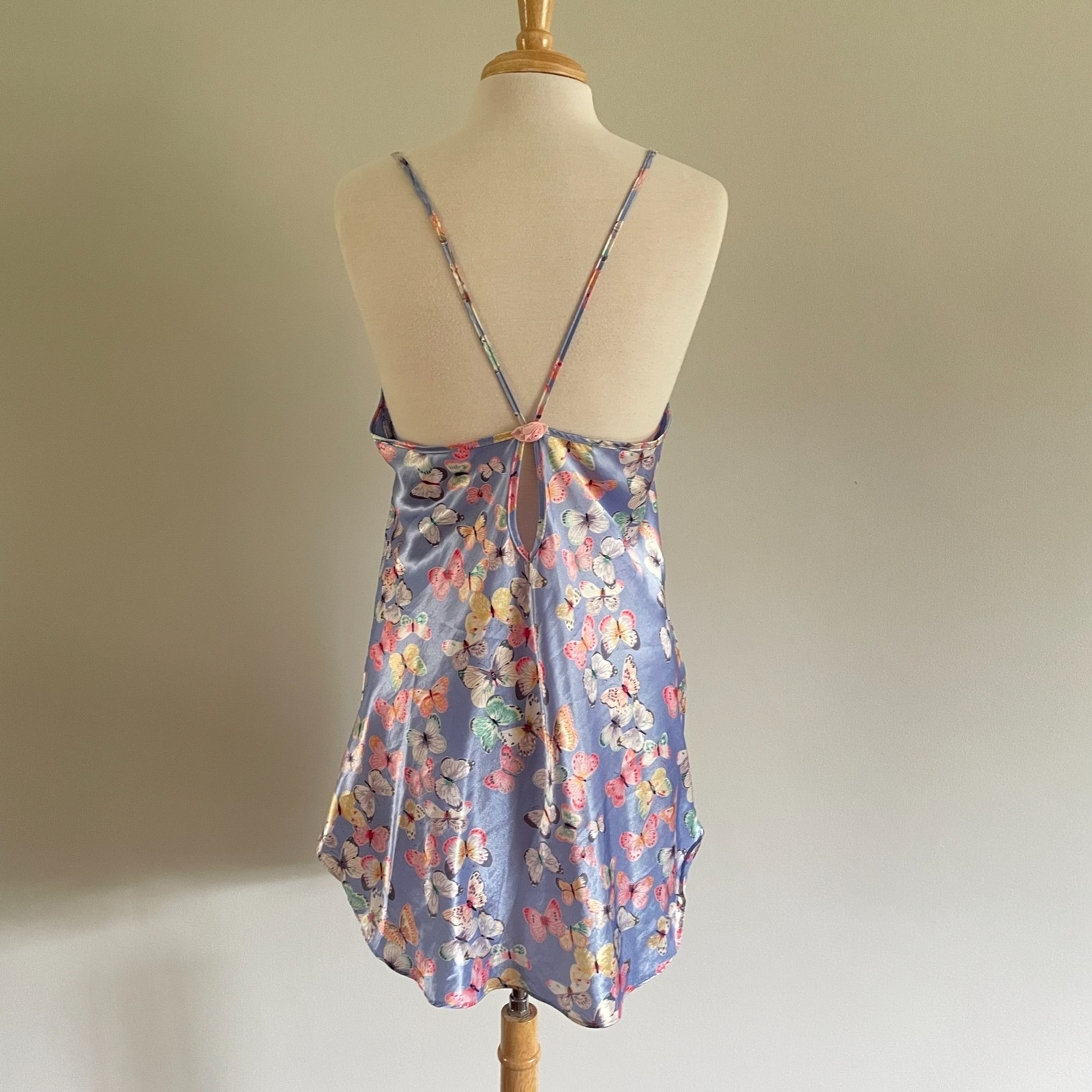 3pc Vintage Robe + Slip SET