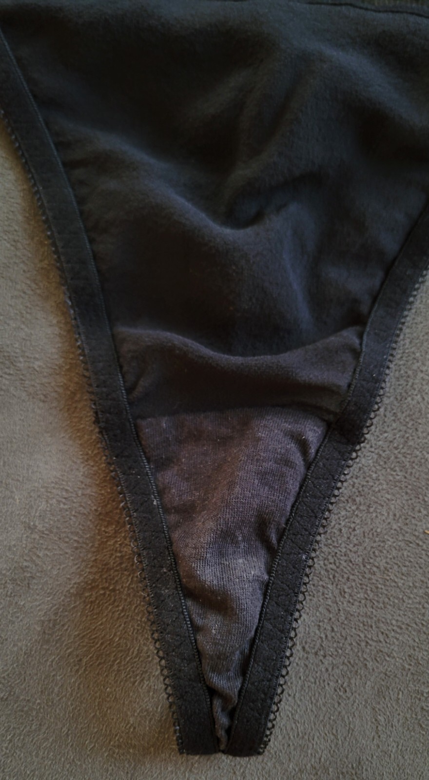NWOT Vintage Victoria&rsquo;s Secret Black Sheer Teddy & Thong Panties Set Size Small