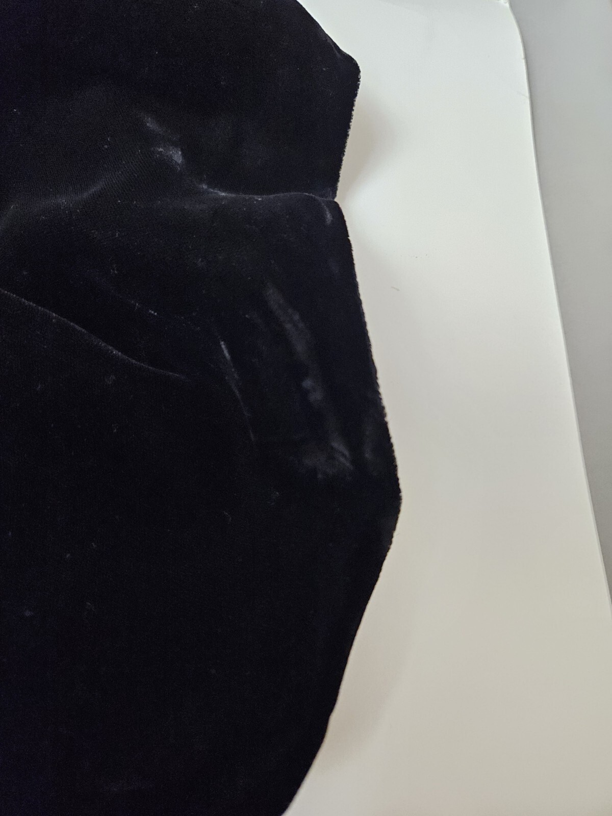 Vintage Solid Black Velvet Lloyd Williams Pencil Dress Small 6 Lined Sleeveless