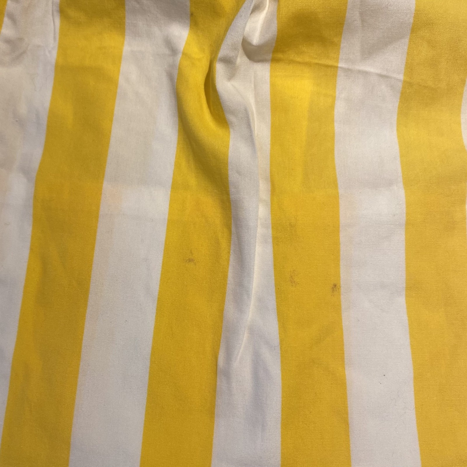 Vintage TEA LEAF Yellow Striped Skirt | 25 in waist