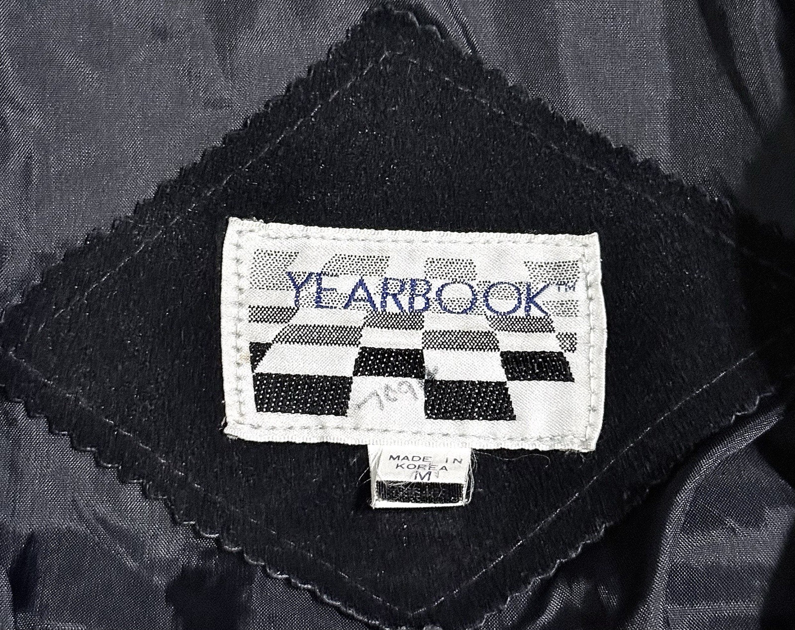 Vintage Yearbook Suede Leather Fringe Jacket Western Cropped Women’s Size M