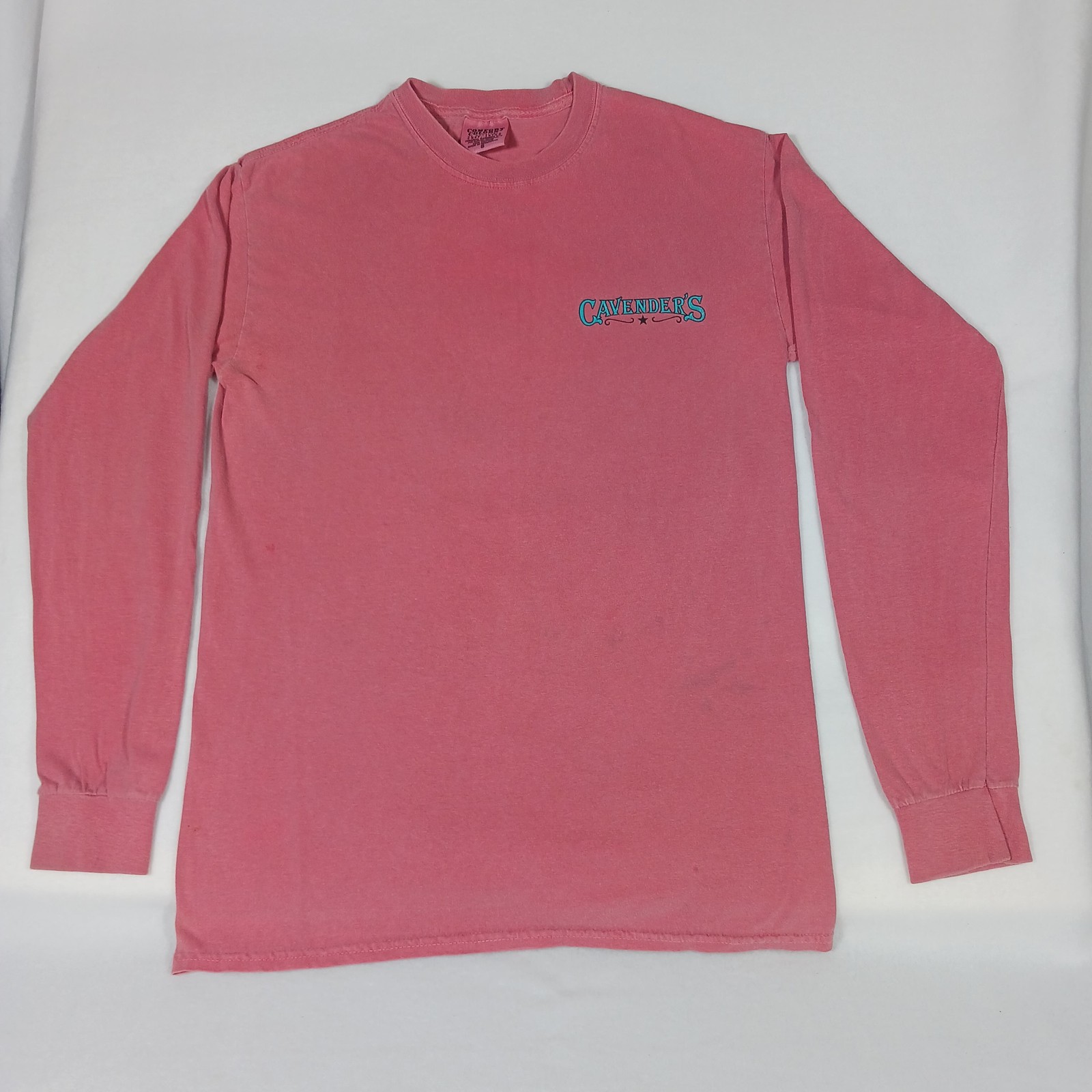 Vintage Cavender&rsquo;s Long Sleeve T-Shirt Women&rsquo;s Small Pink Red Graphic Tee