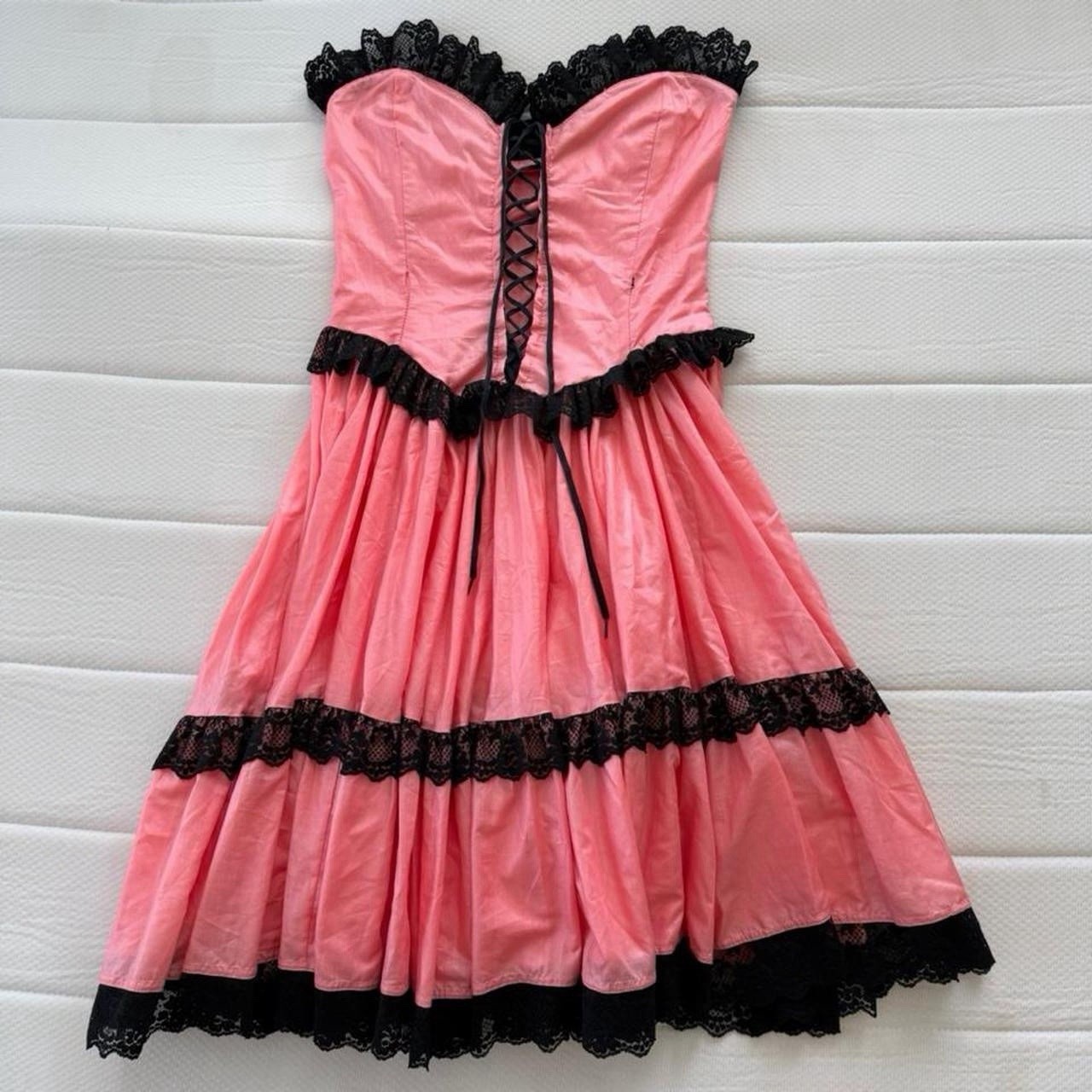 Vintage 80s Punk Label Betsey Johnson Dress
