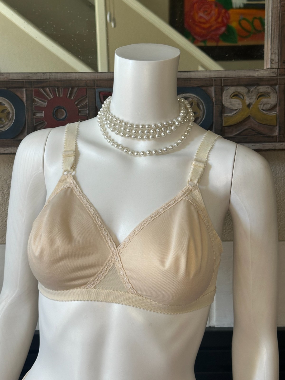 Collectible L Warner&rsquo;s Flower Charms bottoms matching braziers lingerie set