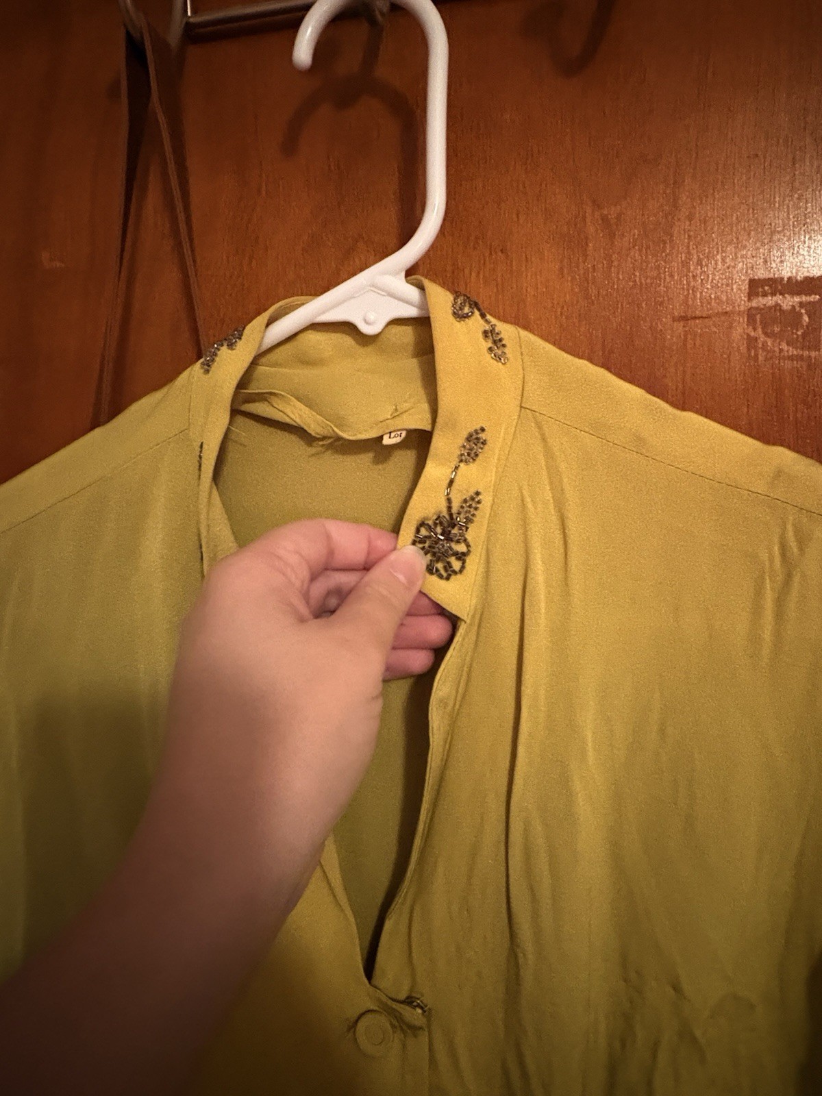 Vintage Original Lime Green Dress Women&rsquo;s Size Small 1940’s Hollywood Glamour