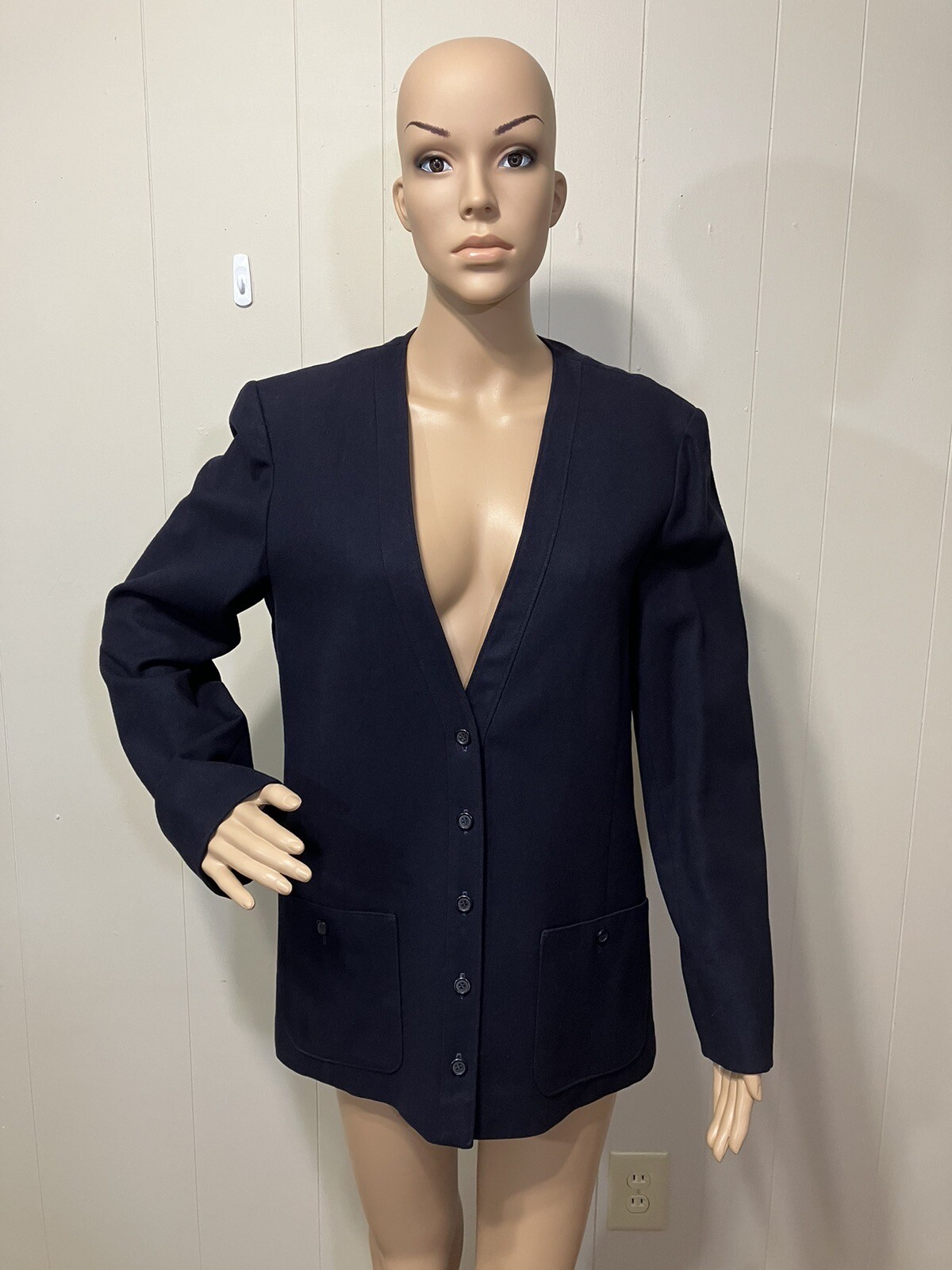 US Vintage « Pendleton » Fully Lined Wool Cardigan Blazer/Jacket Bust Size 40 inch