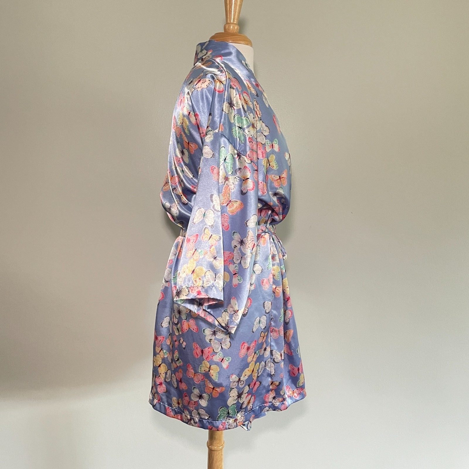 3pc Vintage Robe + Slip SET
