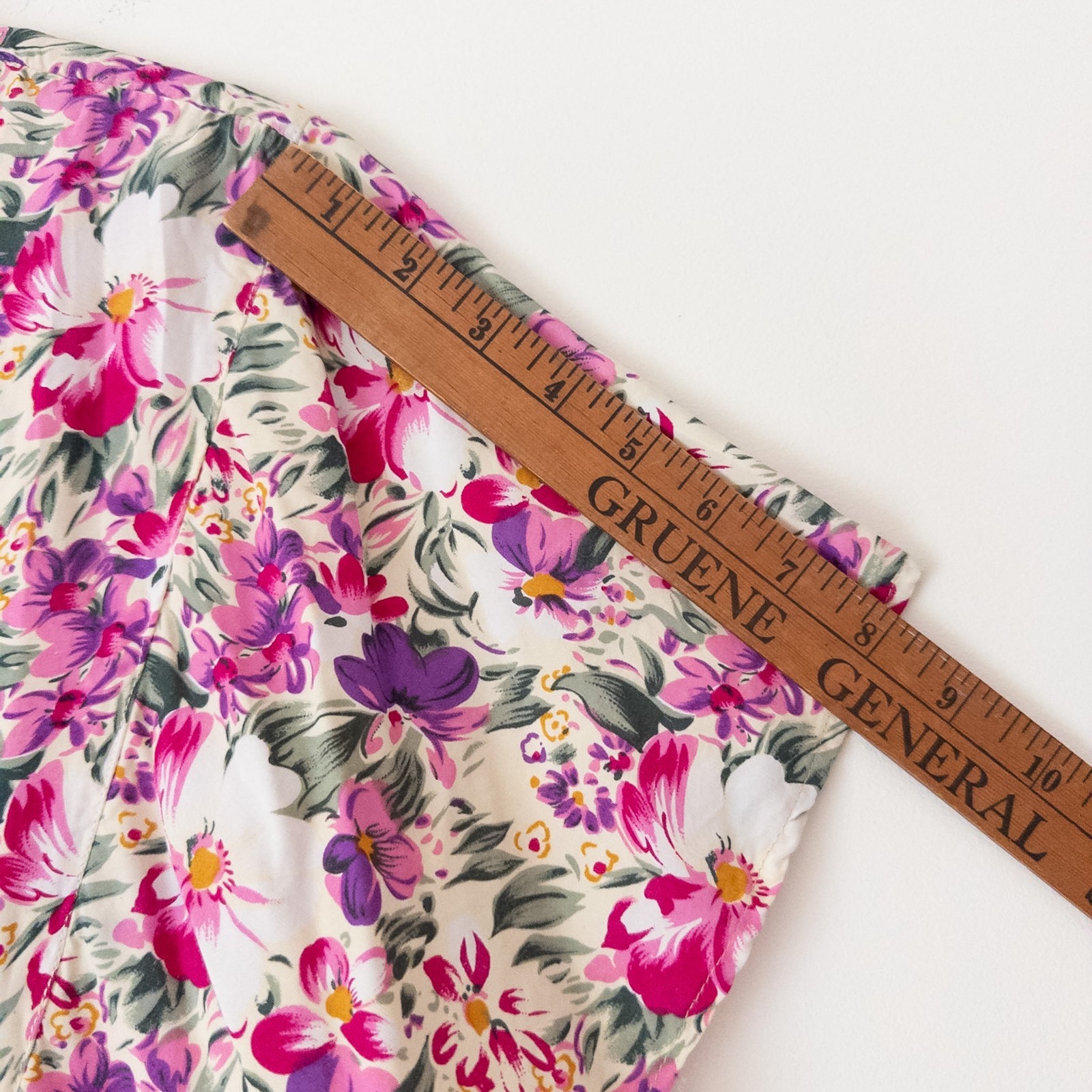 VTG 80&rsquo;s David Benjamin Cottagecore Feminine Romantic Floral Midi Dress Size S