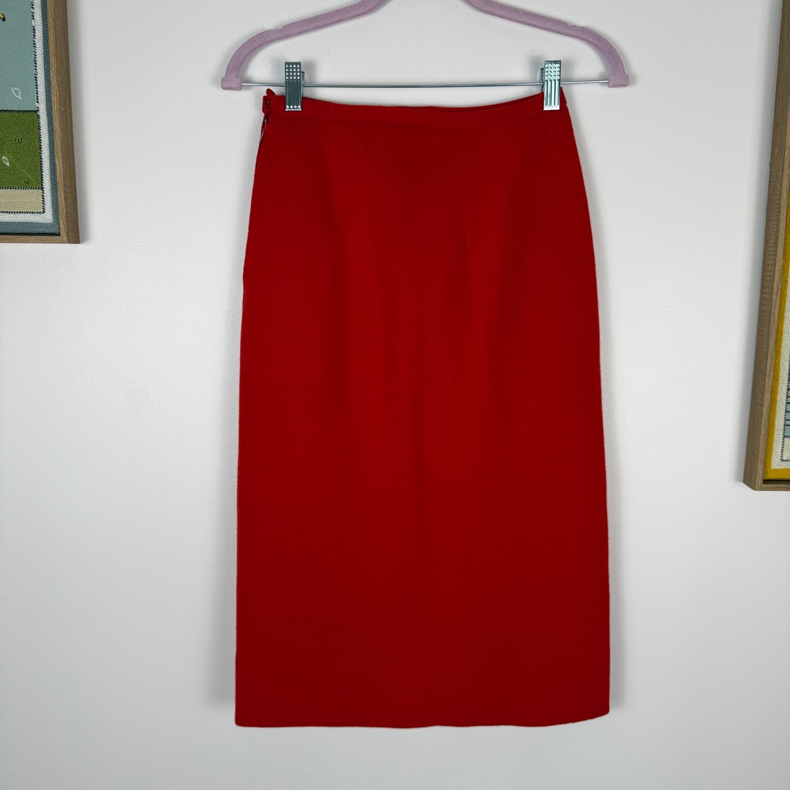 VINTAGE 1960s Italian wool 3 piece ladies suit Small