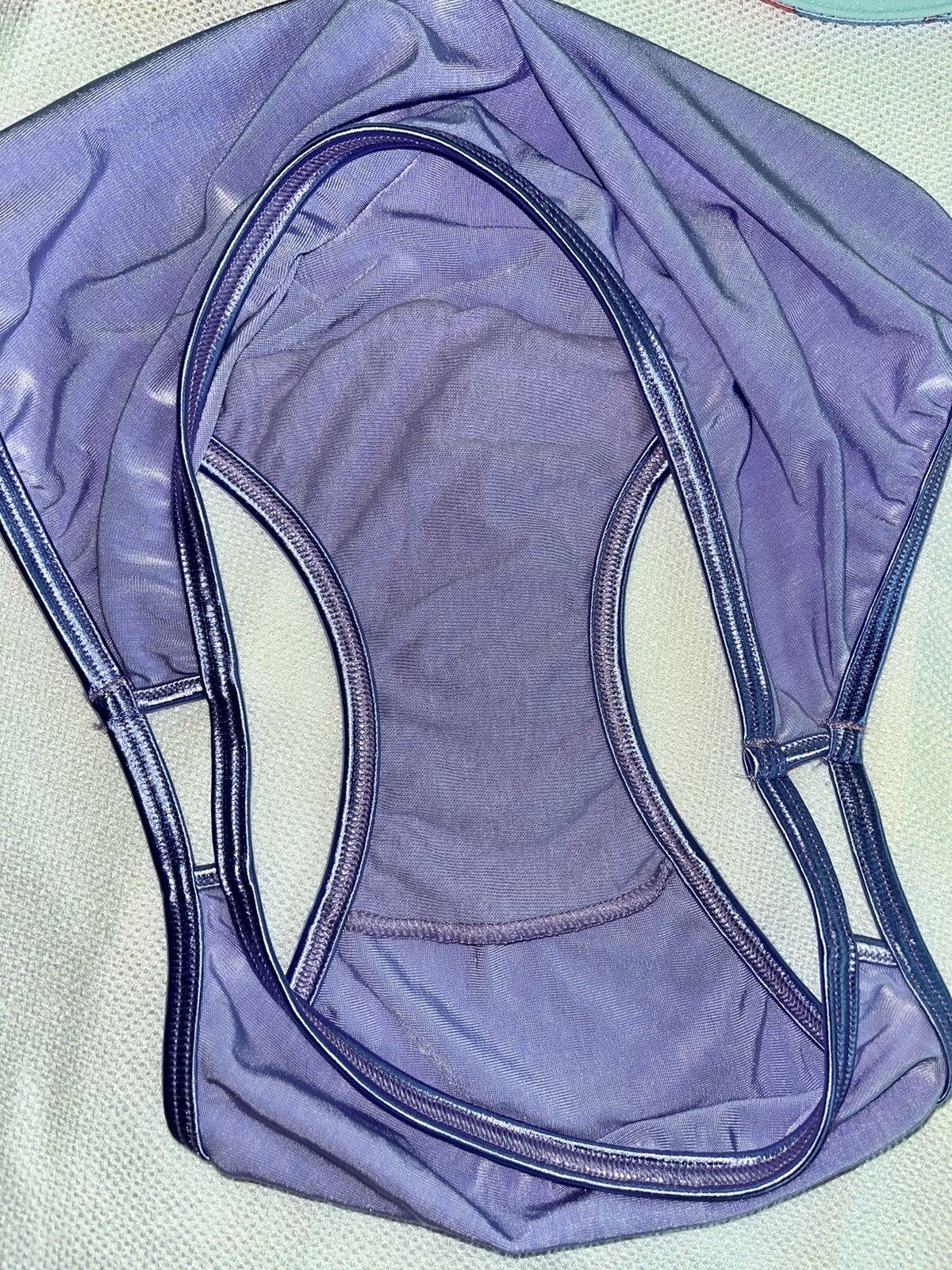 Vtg Victorias Secret Bra Y2K Unlined Pop Floral Purple Vanity Fair Panty 6 M 36D