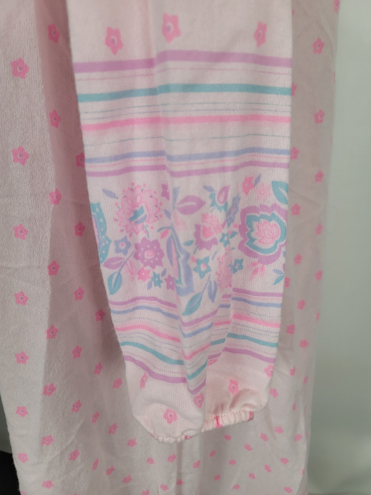 Vintage DANNI Of New York Soft Acetate Long Nightgown Women&rsquo;s 24W NOS Modest