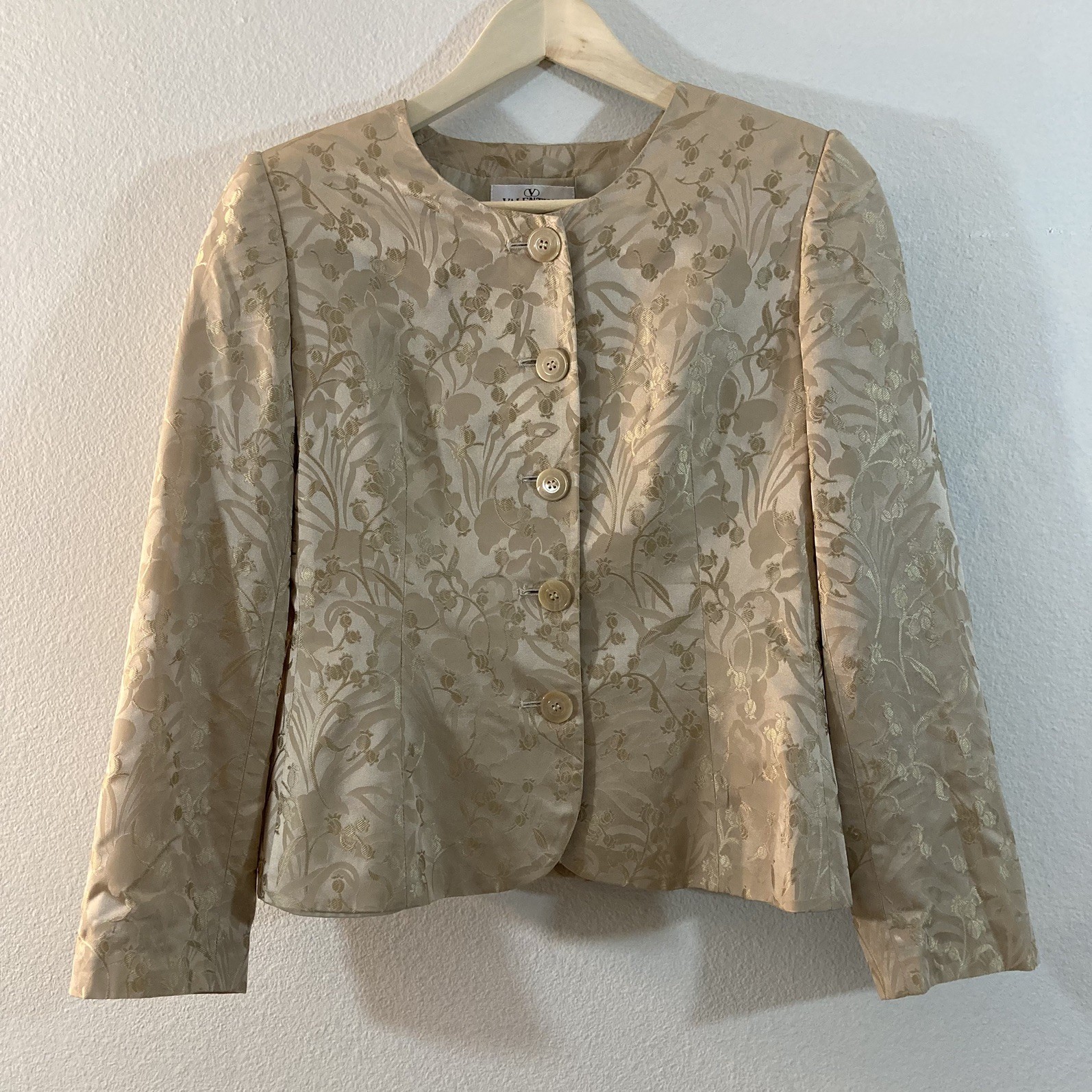 Valentino Brocade Blazer, Lady Jacket, Miss V, Size 10