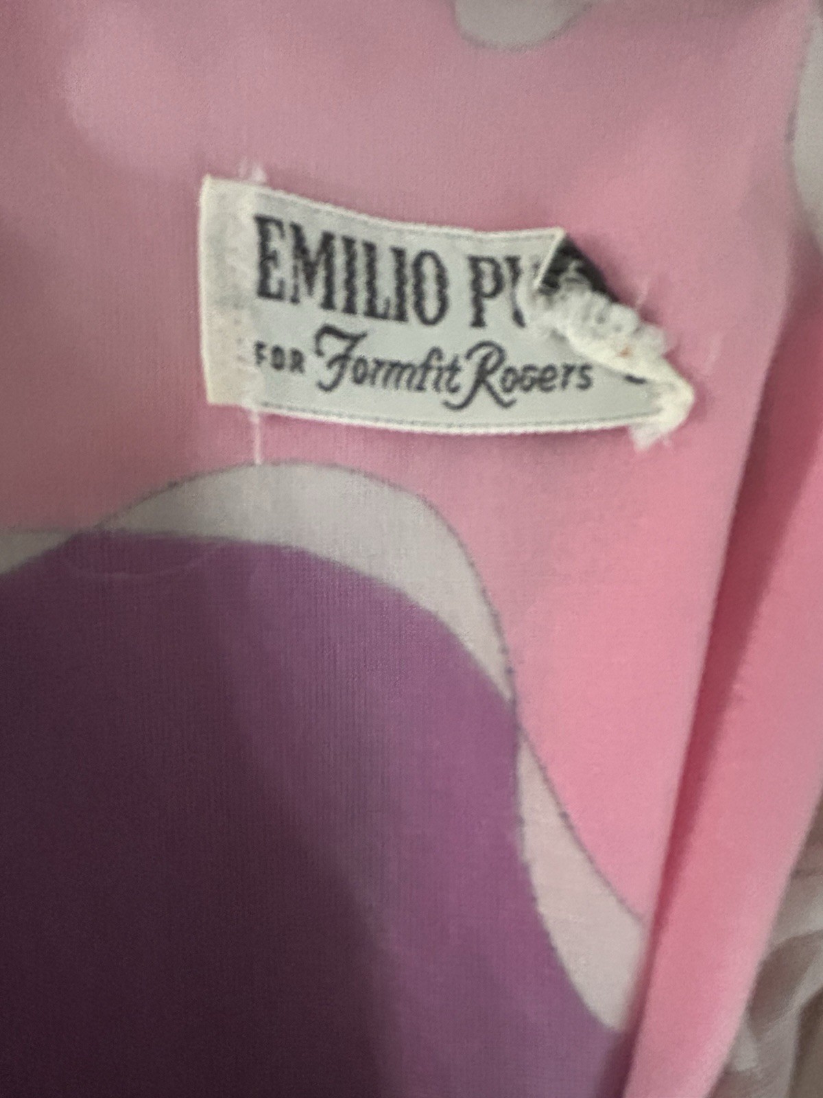 Vintage Emilio Pucci Gown S 10-12 and Robe 8 Two Pieces 1960s (S111)