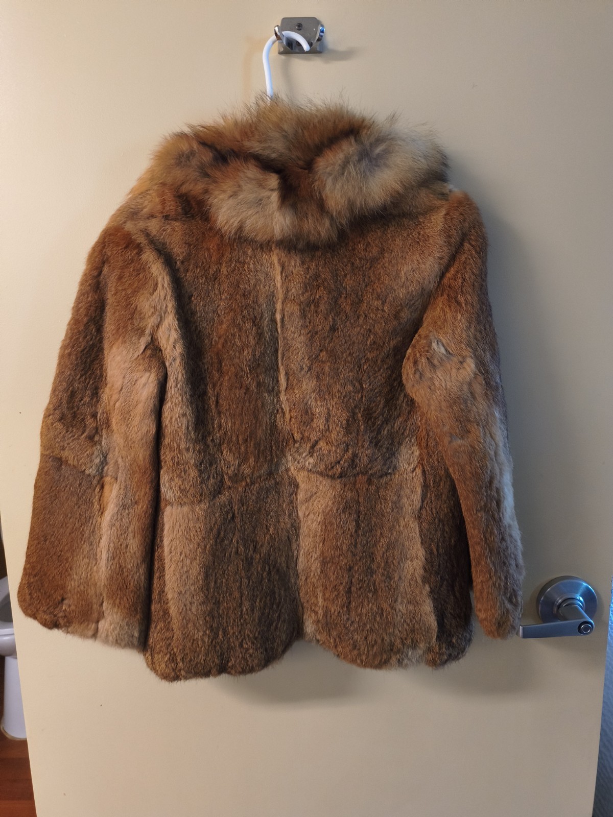 Jacques Saint Laurent Red Fox Fur Coat Women&rsquo;s Regular XS