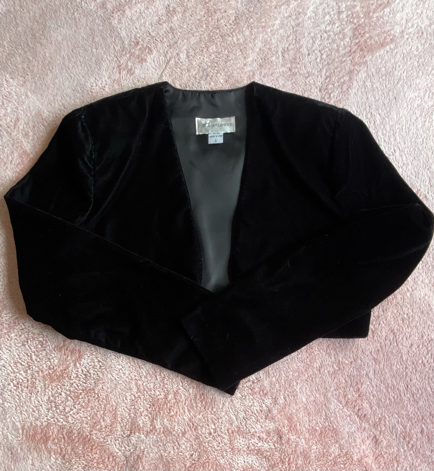 Vintage Jessica McClintock 1990s Vintage Formal Evening Cardigan Size Small