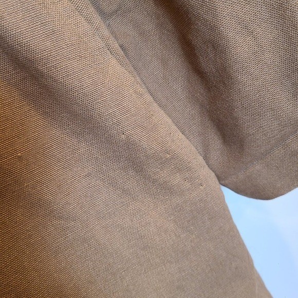 April Cornell Jacket Vintage Coat Tan Long Trench