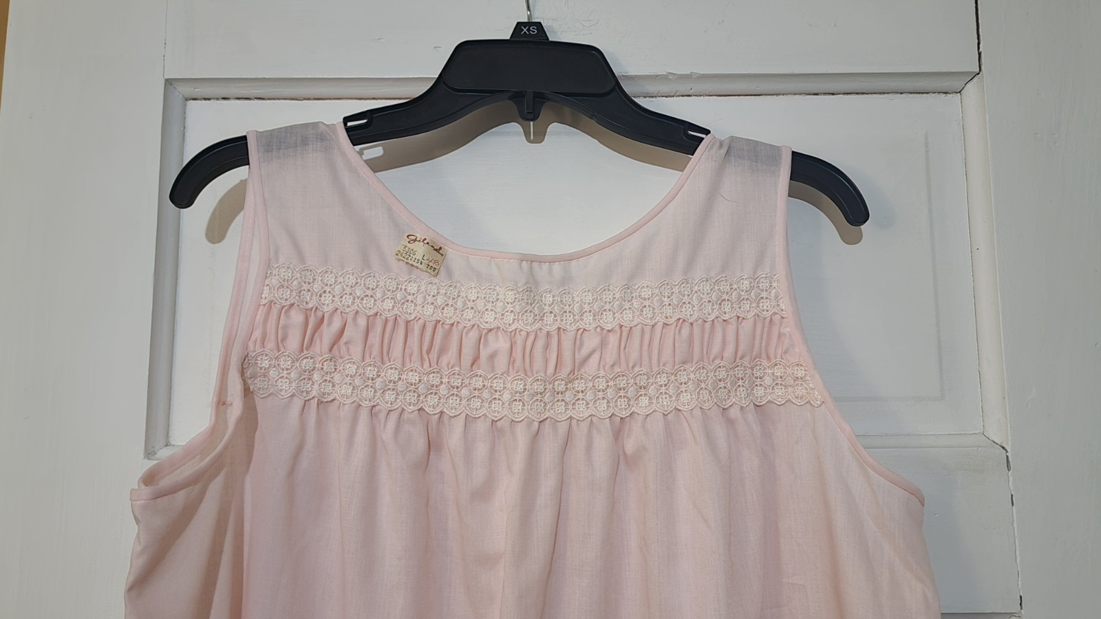 NWT NOS Vintage Women&rsquo;s GILEAD nightgown Pink Size Lg House Dress
