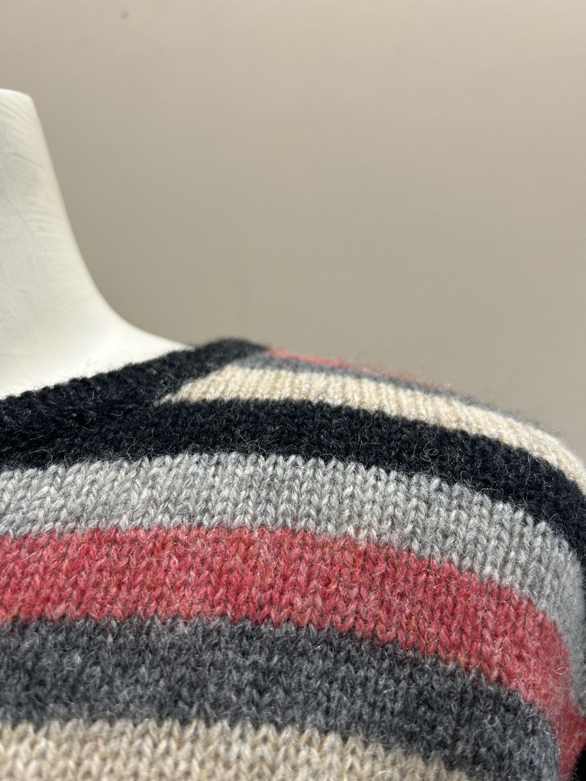 Vintage Reference Point Wool Shetland Sweater Women Size Large