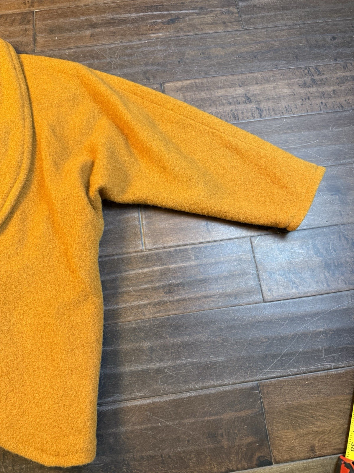 1970&rsquo;s Mid Century Modern Wool Jacket Made In Italy | Burnt Orange | IT 40 US L