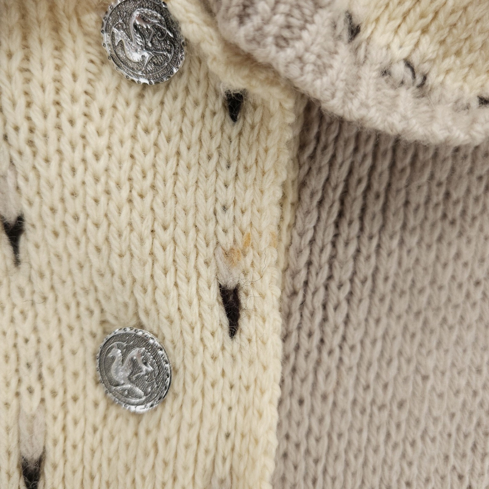 Vintage Alexander&rsquo;s Sweater Cardigan Made in ITALY Size 36