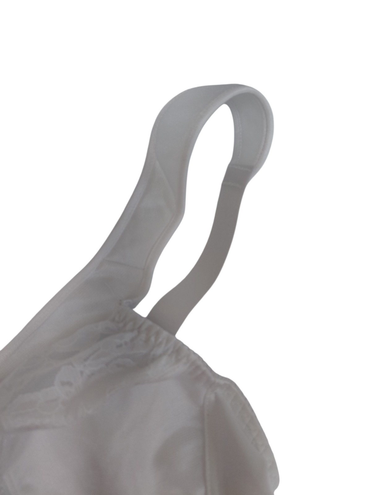 Vintage White Bra Size 38B
