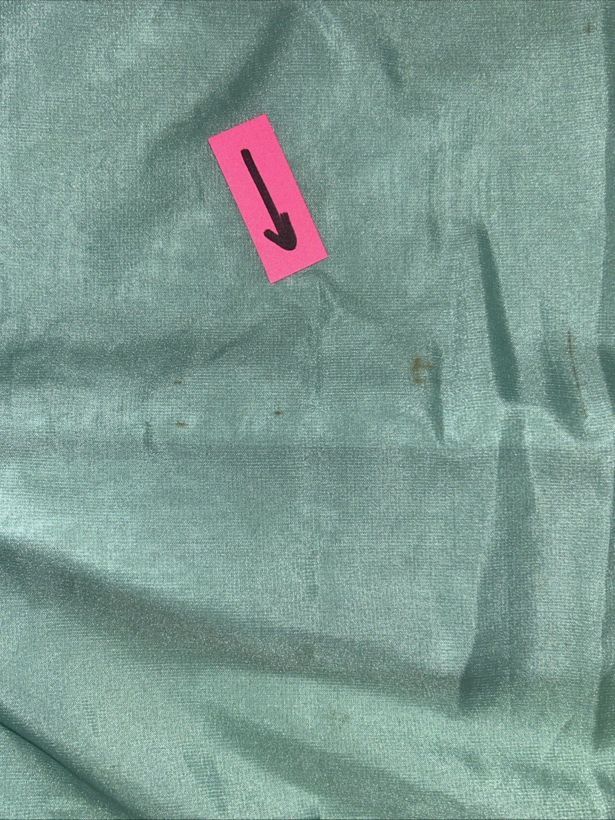 Vtg Women&rsquo;s 50s Sleeveless Seafoam Green Belted Party Dress Chiffon Pleats Sz 12