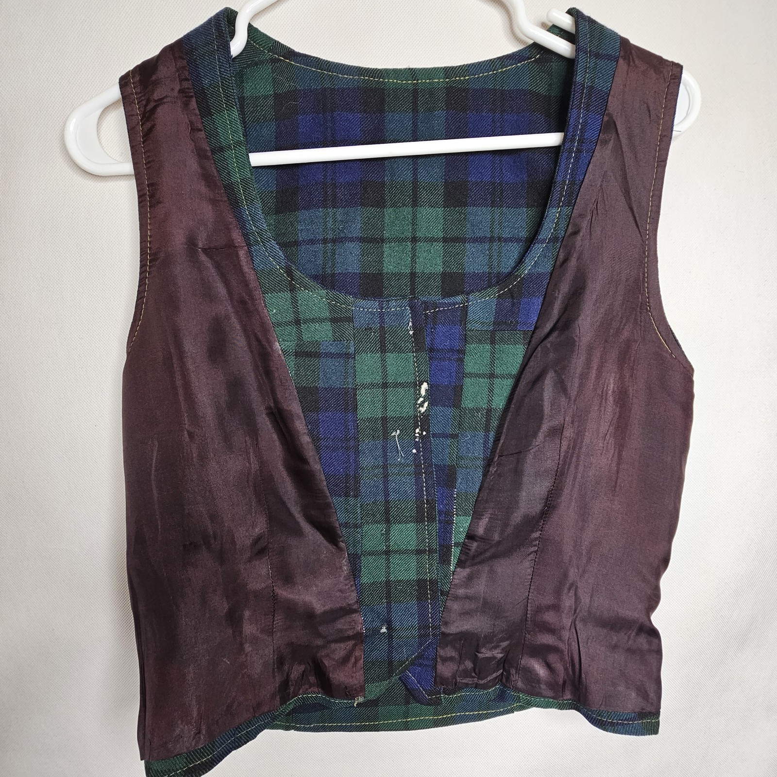 Vintage Unbranded Women Chest Size 38 Inches Multicolor Vest