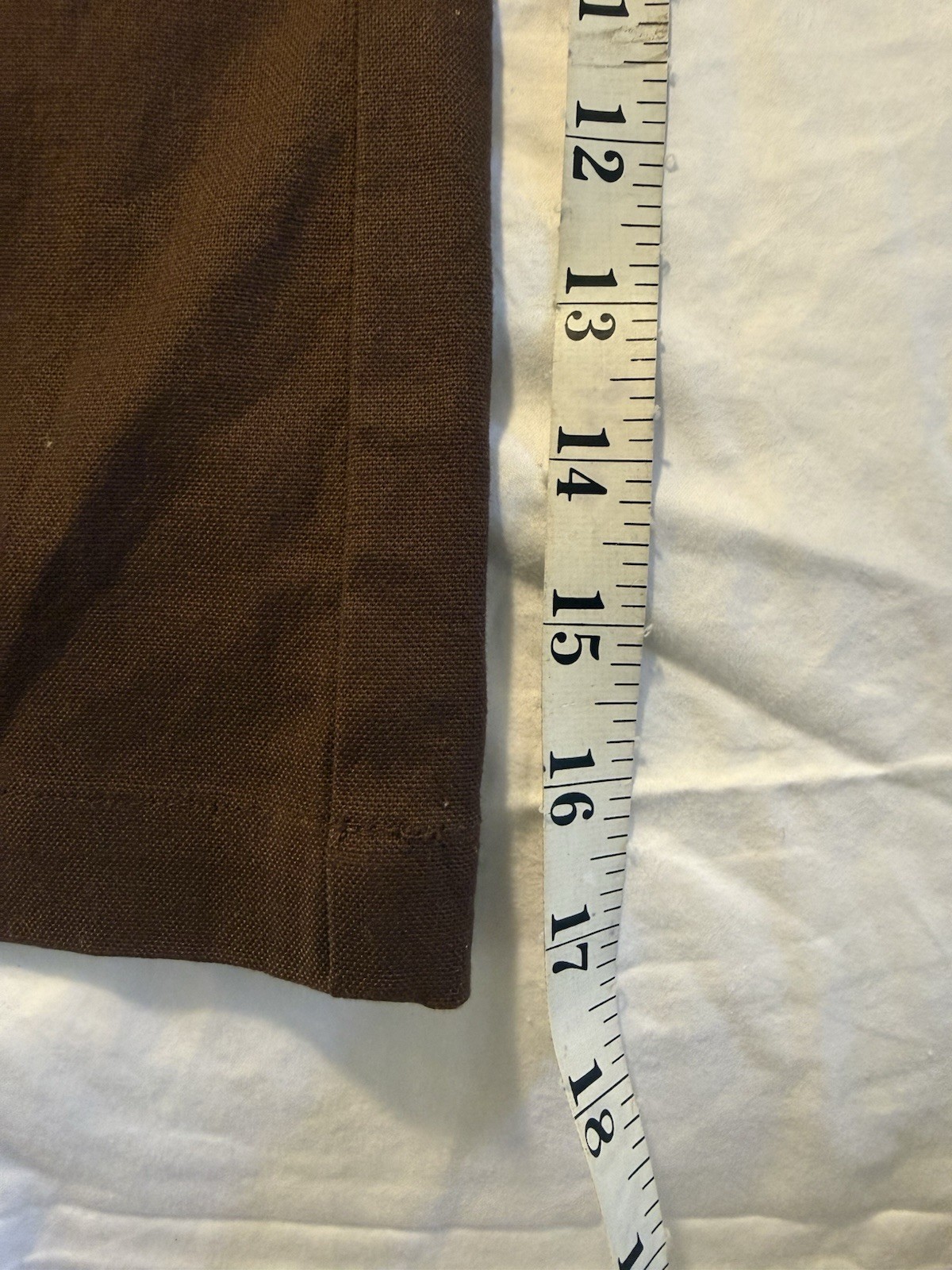 VTG 90S Rampage Sz11 NWTS Brown wide leg Cropped gaucho Shorts Rare Hippie capri