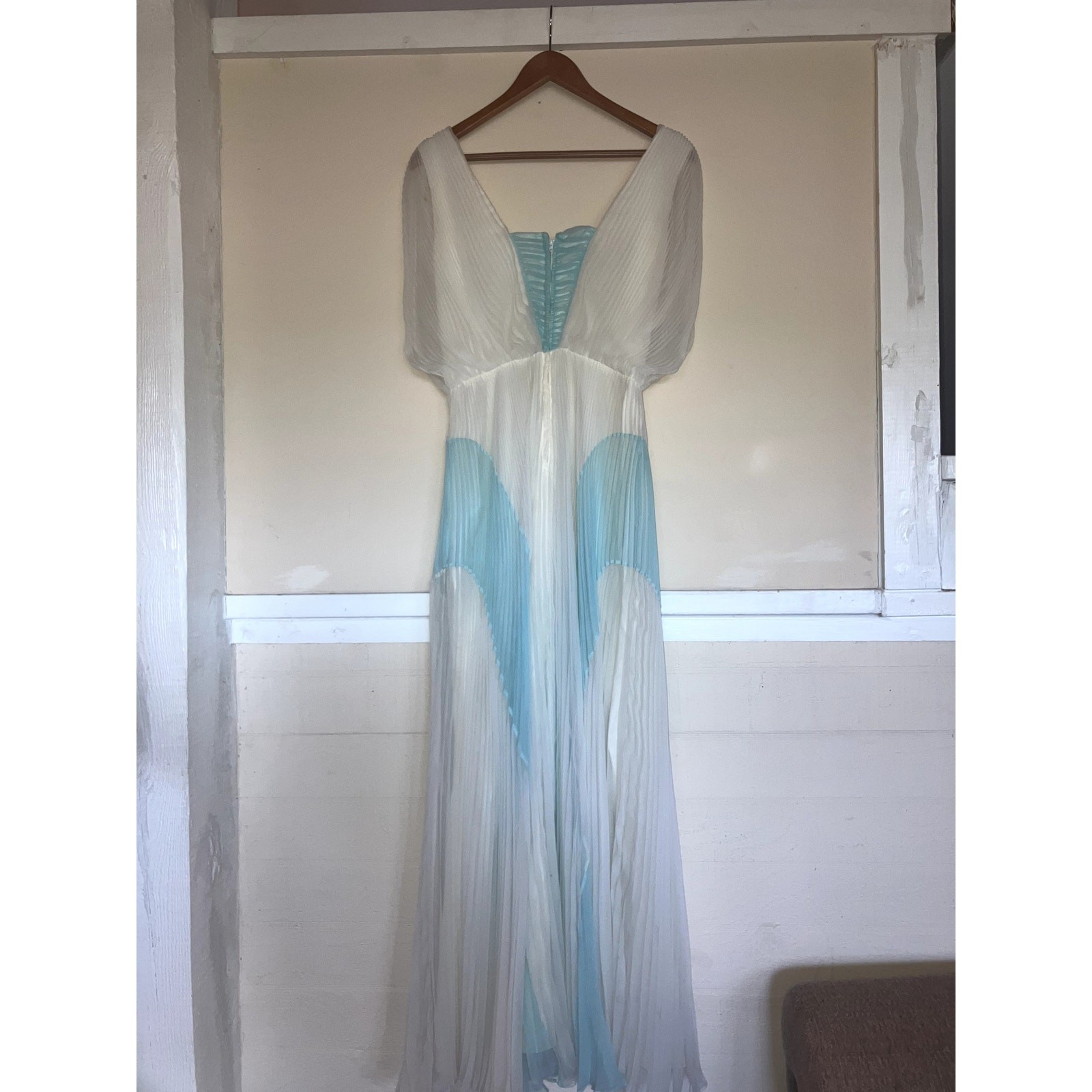 VINTAGE 50s-60s Lilli Diamond of California Gown Dress Small S REGENCY FAIRY