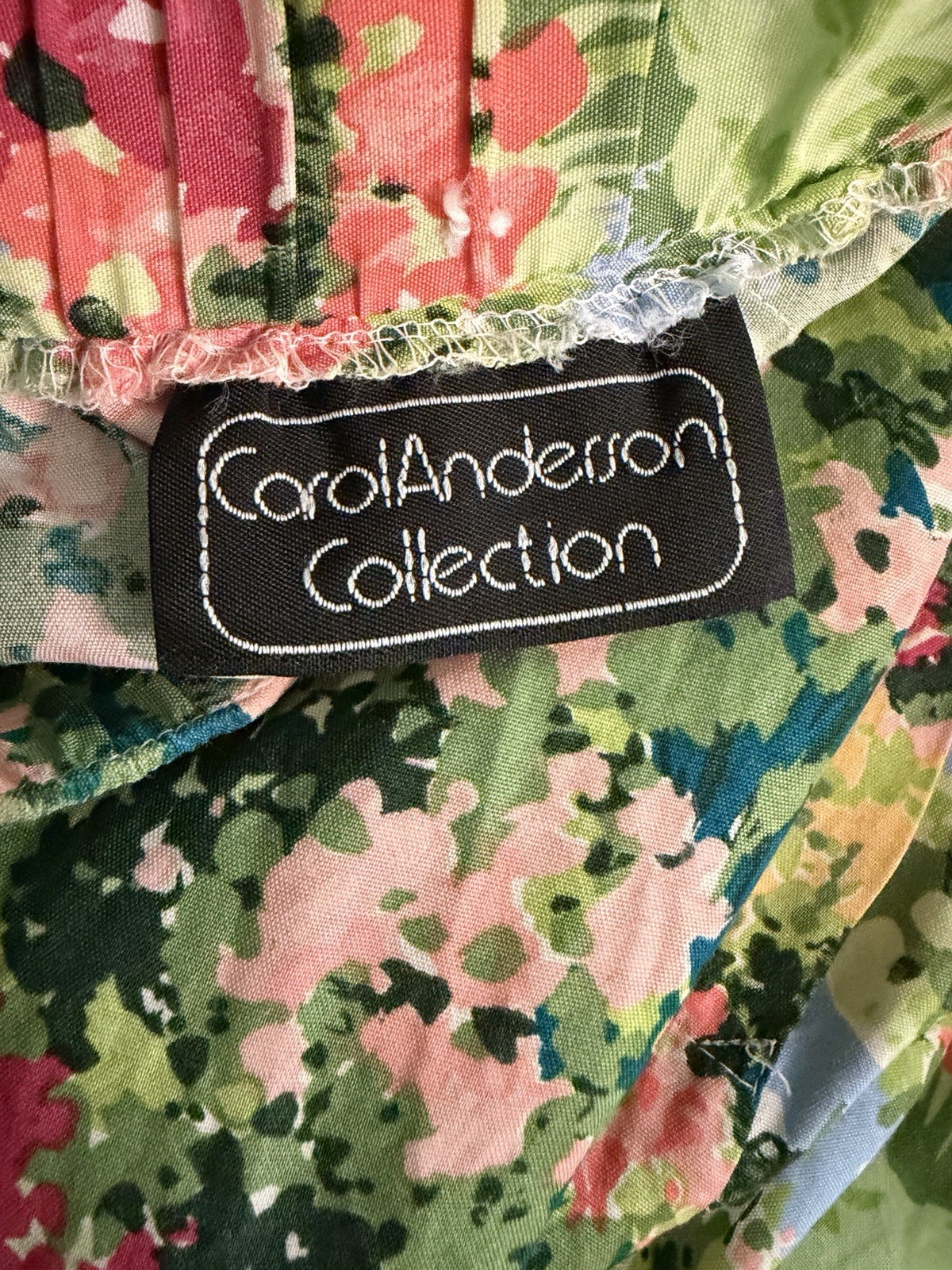 VTG 80&rsquo;S CAROL ANDERSON COLLECTION COTTAGE FLORAL SKORT SKIRT SHORTS SZ M